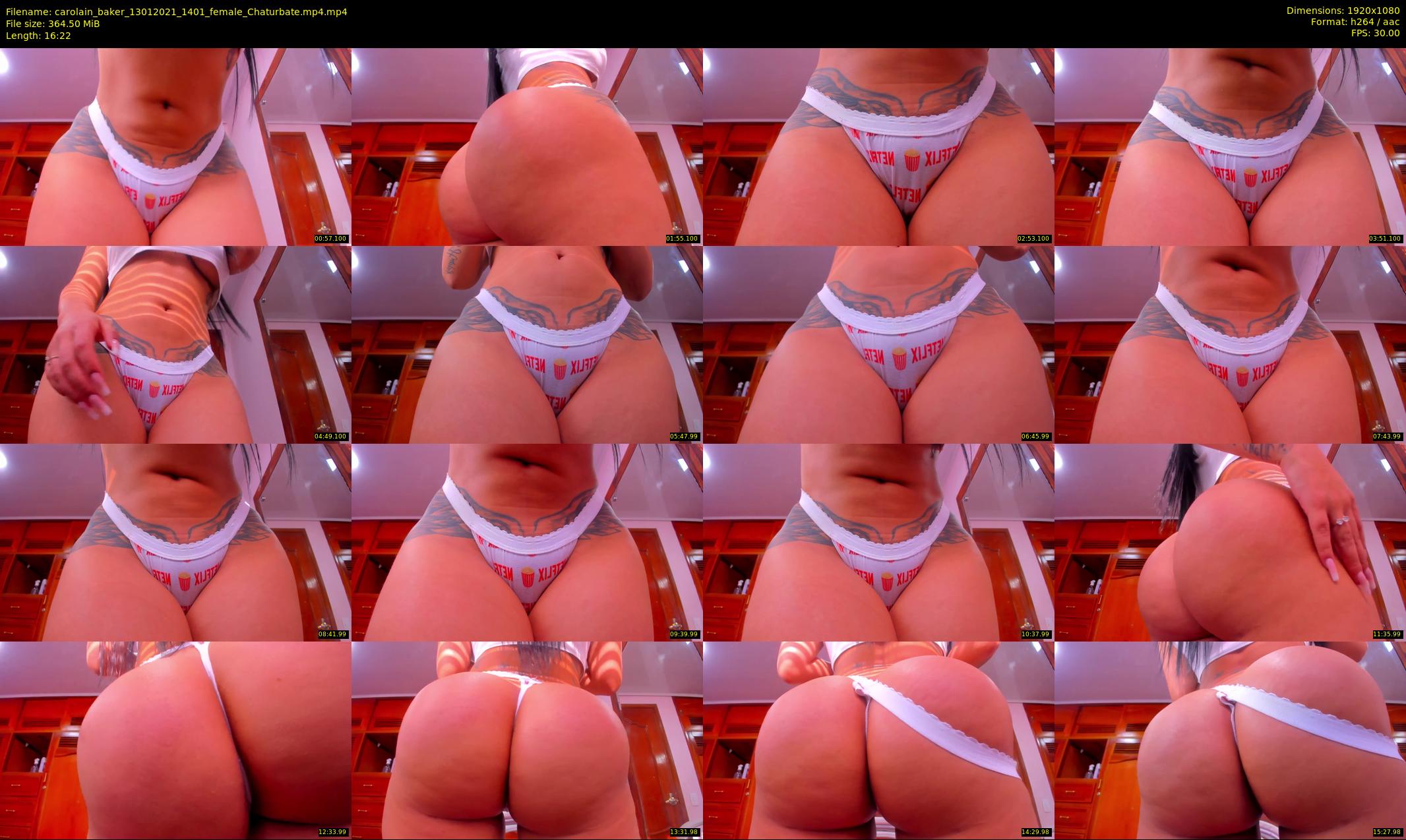 carolain_baker — 17 minute Chaturbate female cam show recording, 1080p, Jan 13, 2021