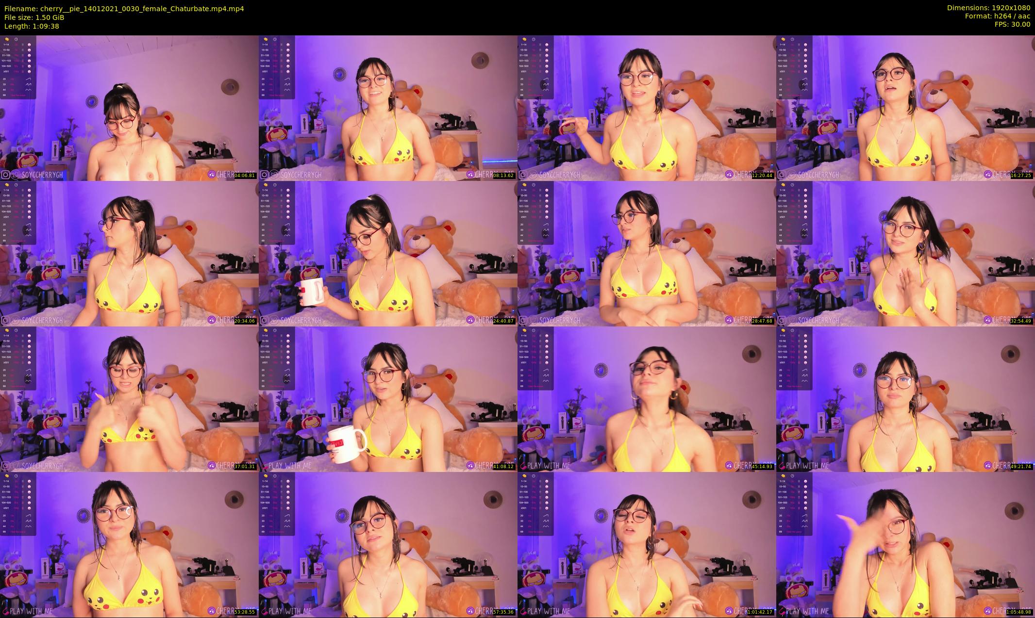 cherry__pie — 70 minute Chaturbate female cam show recording, 1080p, Jan 14, 2021