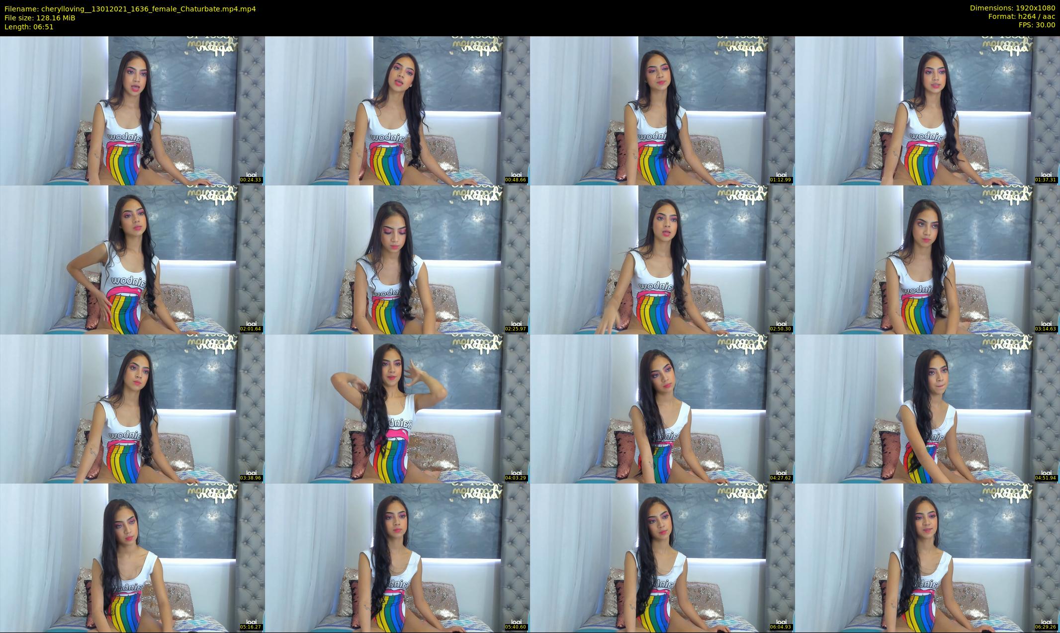 cherylloving_ — 7 minute Chaturbate female cam show recording, 1080p, Jan 13, 2021