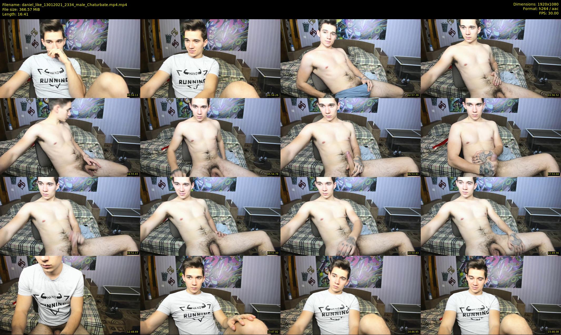 daniel_like — 17 minute Chaturbate male cam show recording, 1080p, Jan 13, 2021