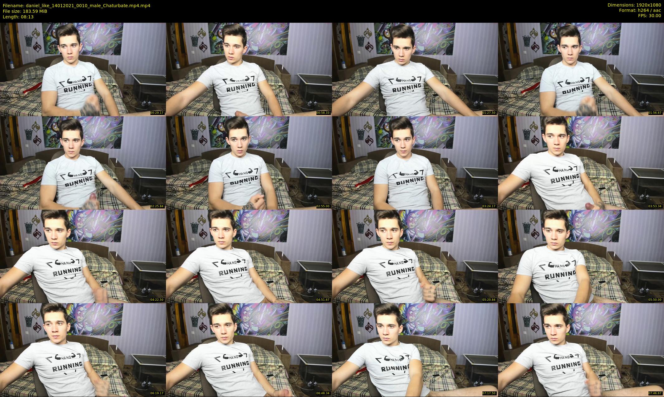 daniel_like — 9 minute Chaturbate male cam show recording, 1080p, Jan 14, 2021