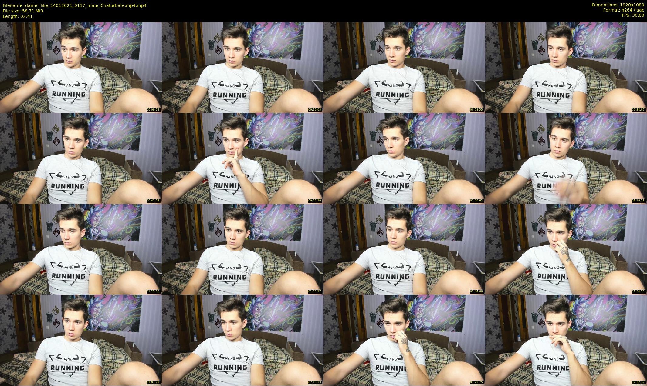 daniel_like — 3 minute Chaturbate male cam show recording, 1080p, Jan 14, 2021
