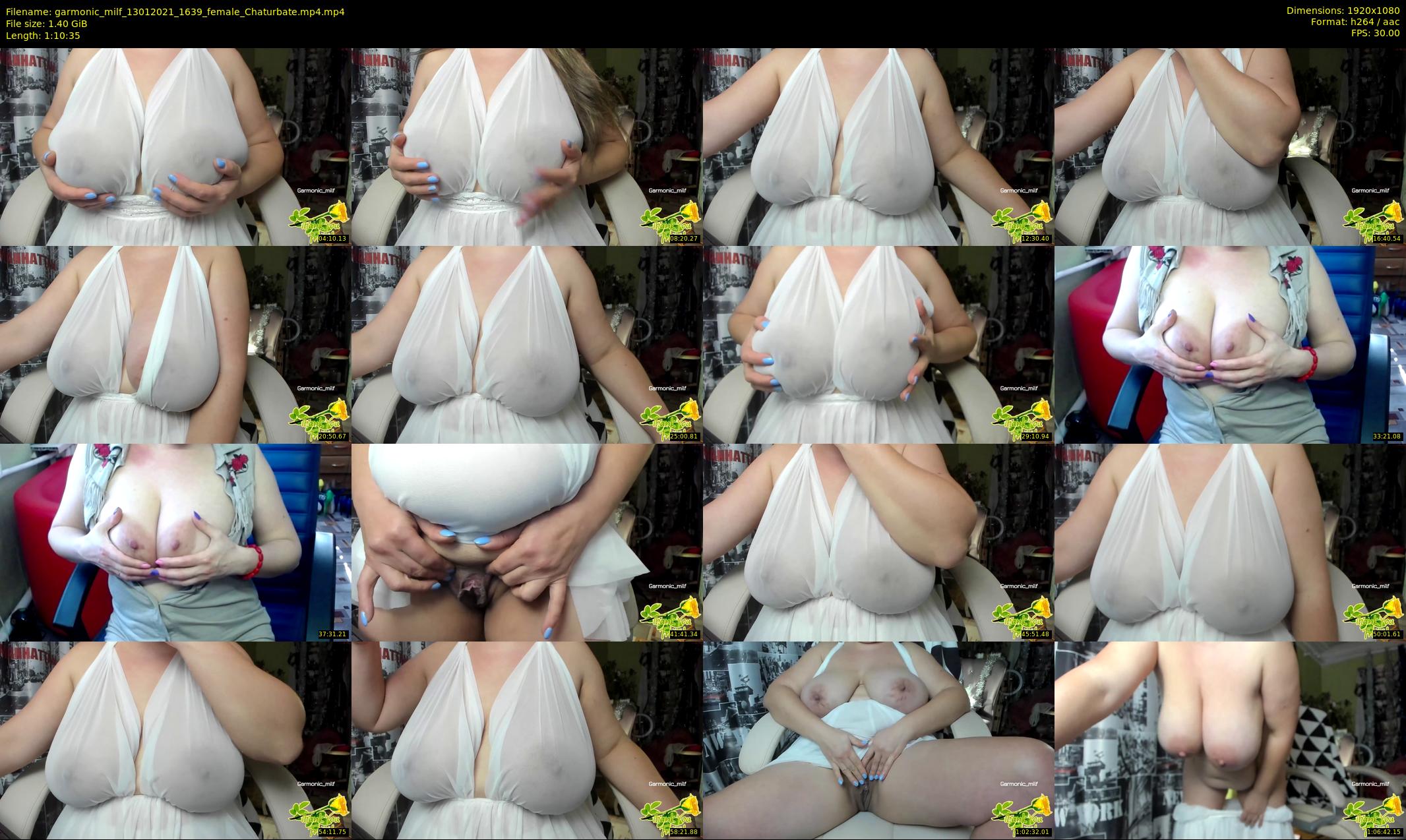 garmonic_milf — 71 minute Chaturbate female cam show recording, 1080p, Jan 13, 2021
