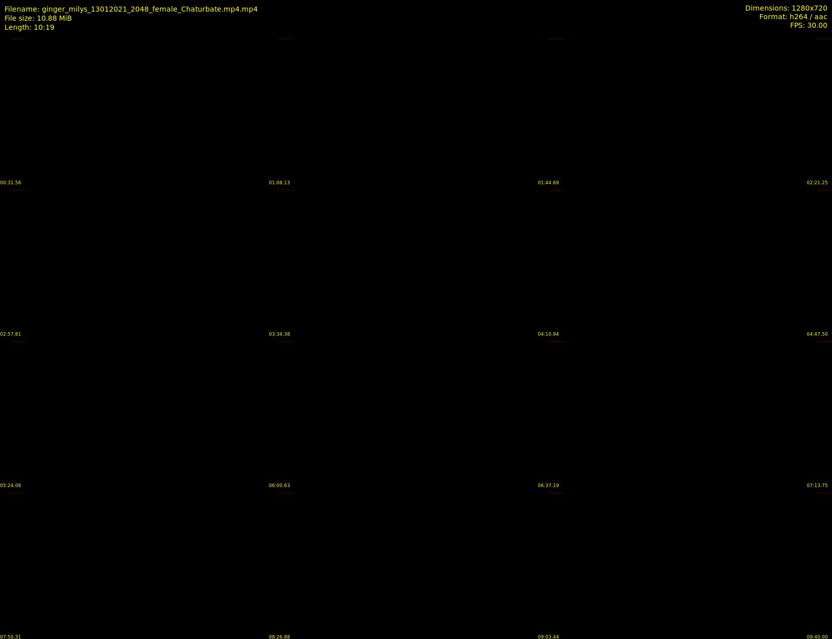 ginger_milys — 11 minute Chaturbate female cam show recording, 720p, Jan 13, 2021