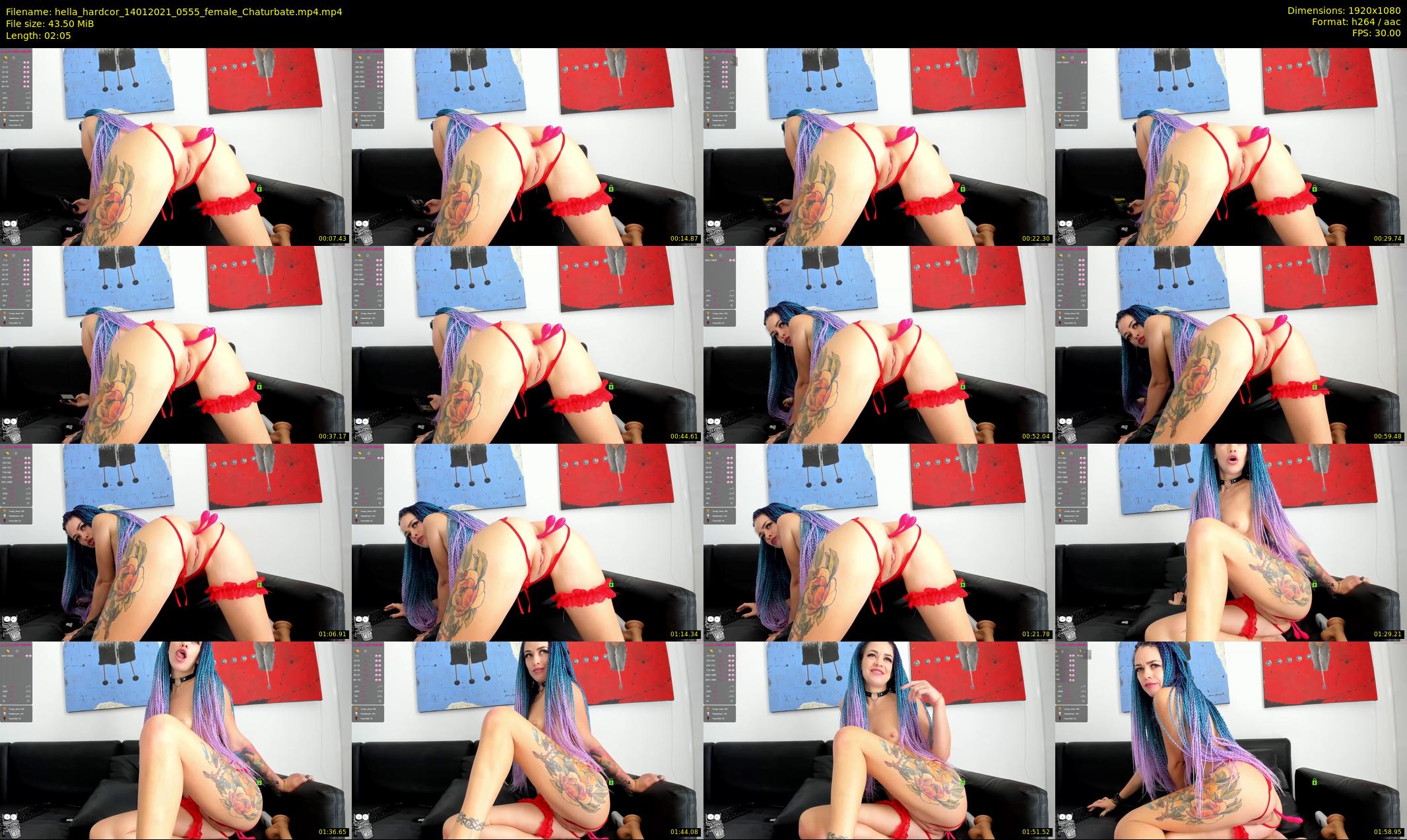 hella_hardcor — 3 minute Chaturbate female cam show recording, 1080p, Jan 14, 2021