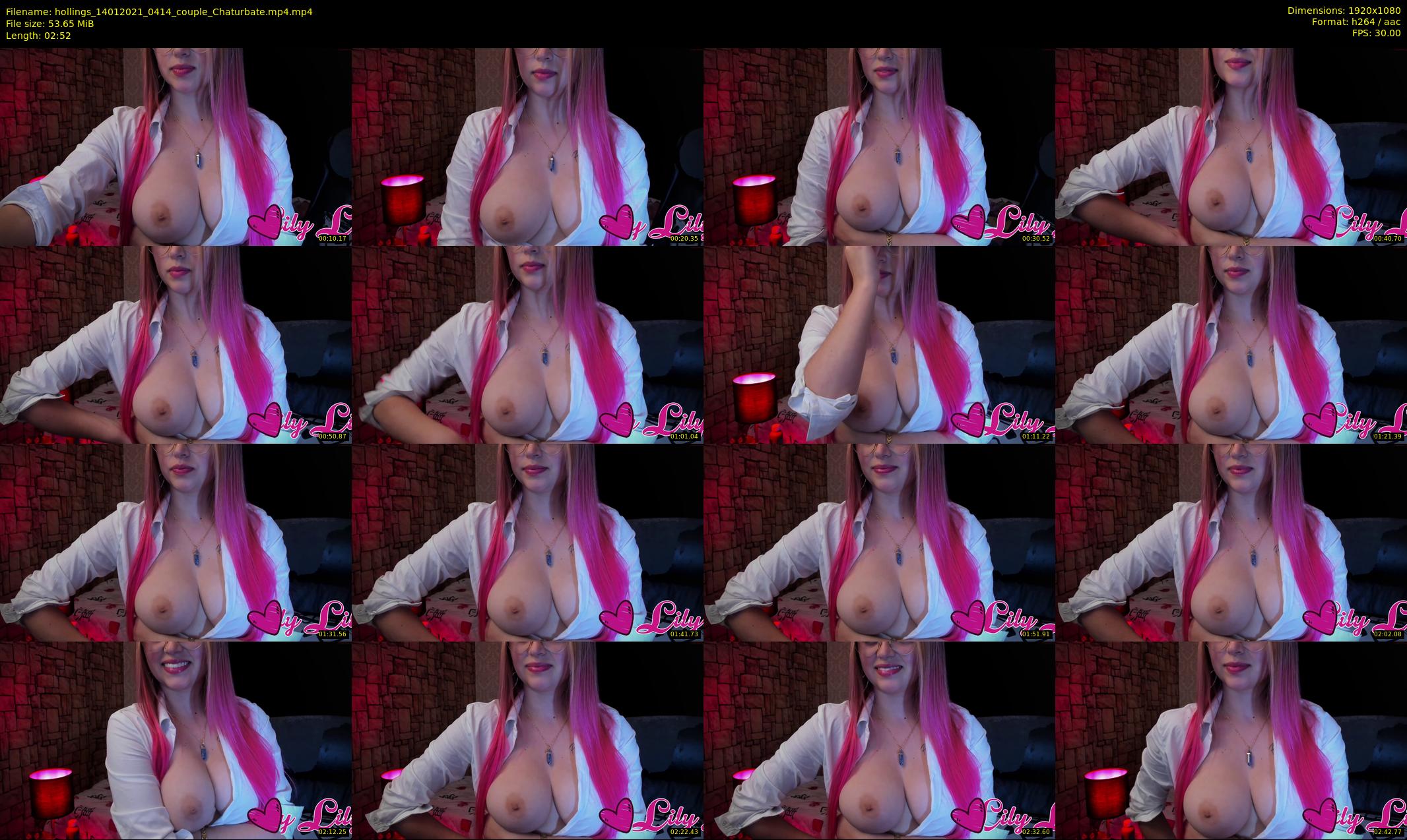 hollings — 3 minute Chaturbate couple cam show recording, 1080p, Jan 14, 2021