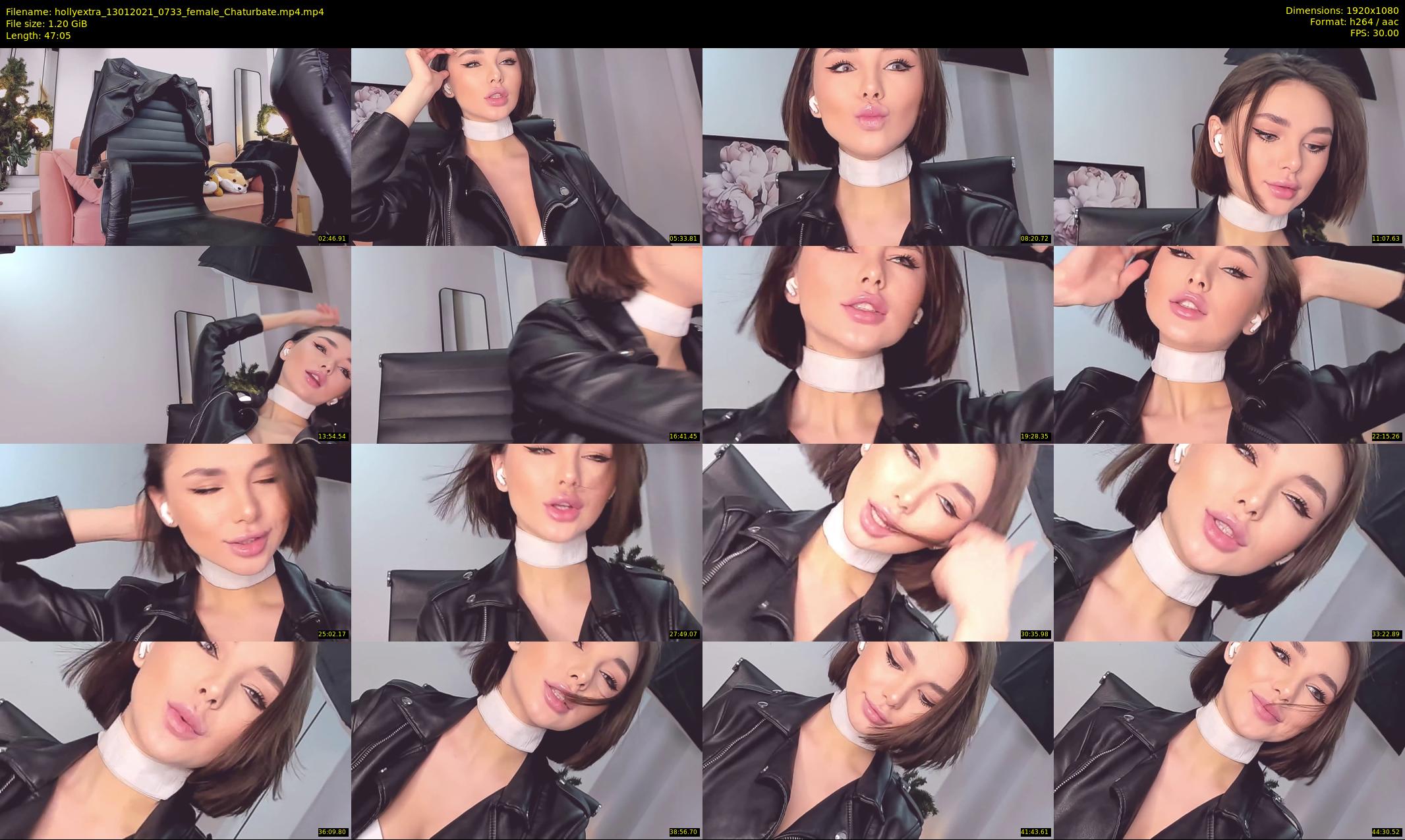 hollyextra — 48 minute Chaturbate female cam show recording, 1080p, Jan 13, 2021