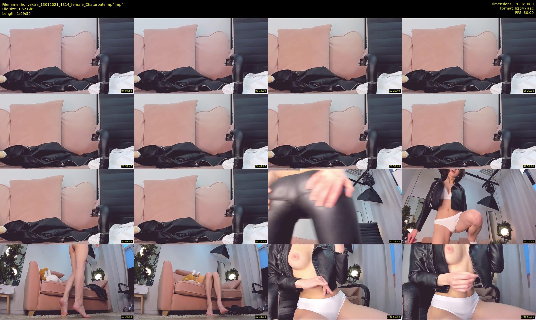 hollyextra — 70 minute Chaturbate female cam show recording, 1080p, Jan 13, 2021