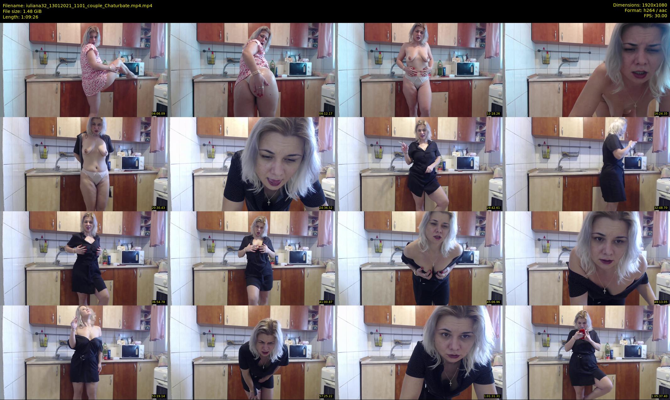 iuliana32 — 70 minute Chaturbate couple cam show recording, 1080p, Jan 13, 2021