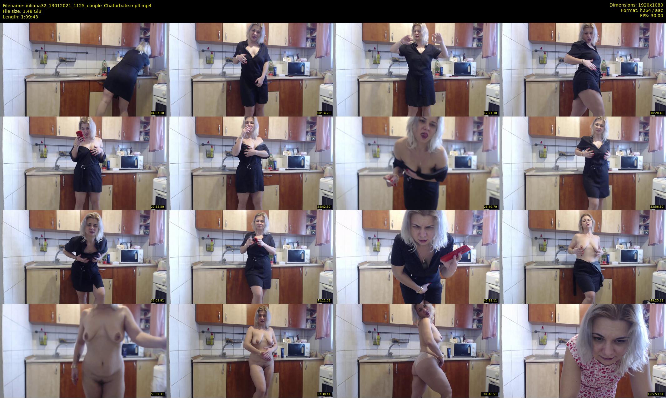 iuliana32 — 70 minute Chaturbate couple cam show recording, 1080p, Jan 13, 2021