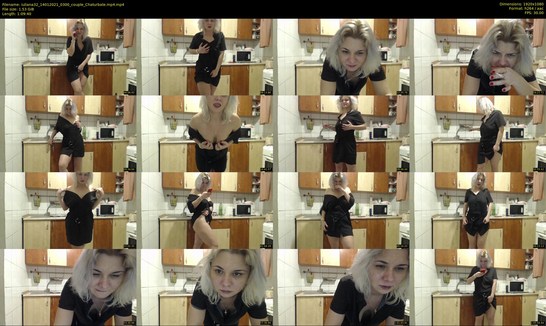 iuliana32 — 70 minute Chaturbate couple cam show recording, 1080p, Jan 14, 2021
