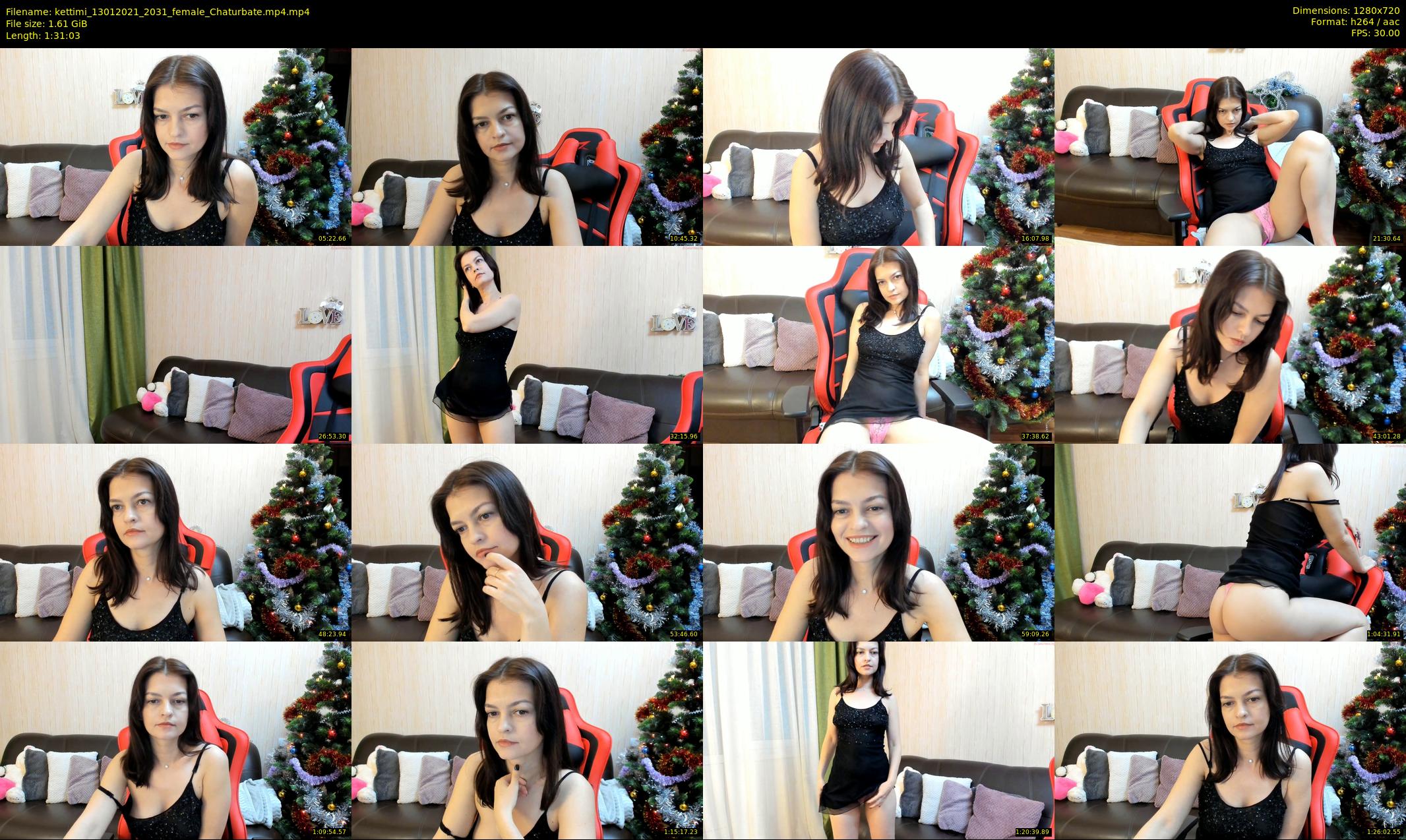 kettimi — 92 minute Chaturbate female cam show recording, 720p, Jan 13, 2021