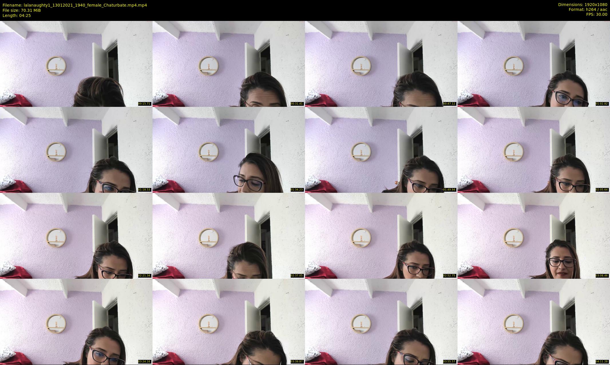 lalanaughty1 — 5 minute Chaturbate female cam show recording, 1080p, Jan 13, 2021