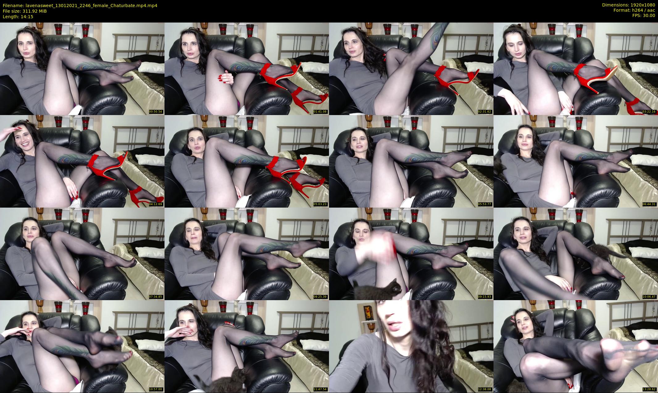 lavenasweet — 15 minute Chaturbate female cam show recording, 1080p, Jan 13, 2021