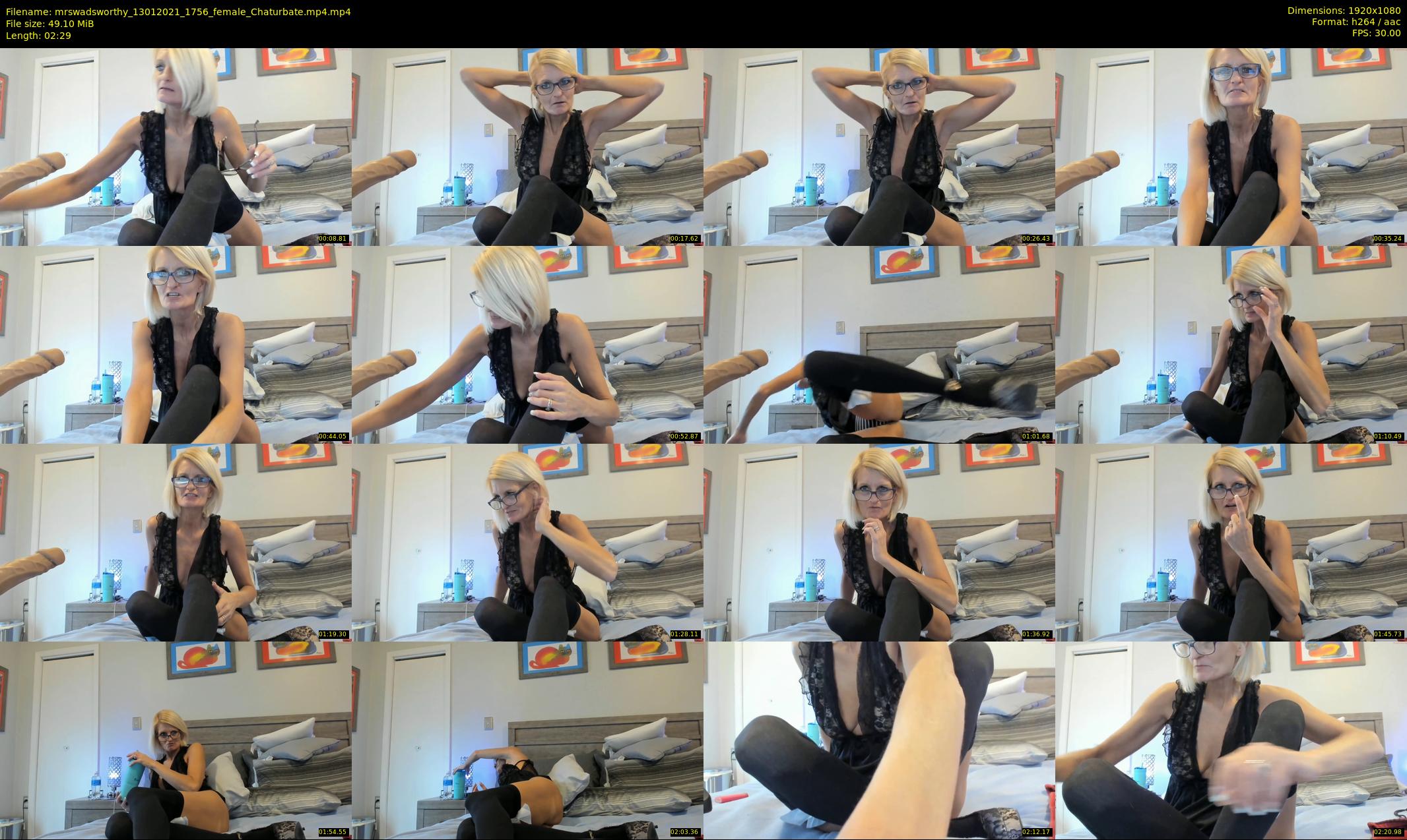 mrswadsworthy — 3 minute Chaturbate female cam show recording, 1080p, Jan 13, 2021