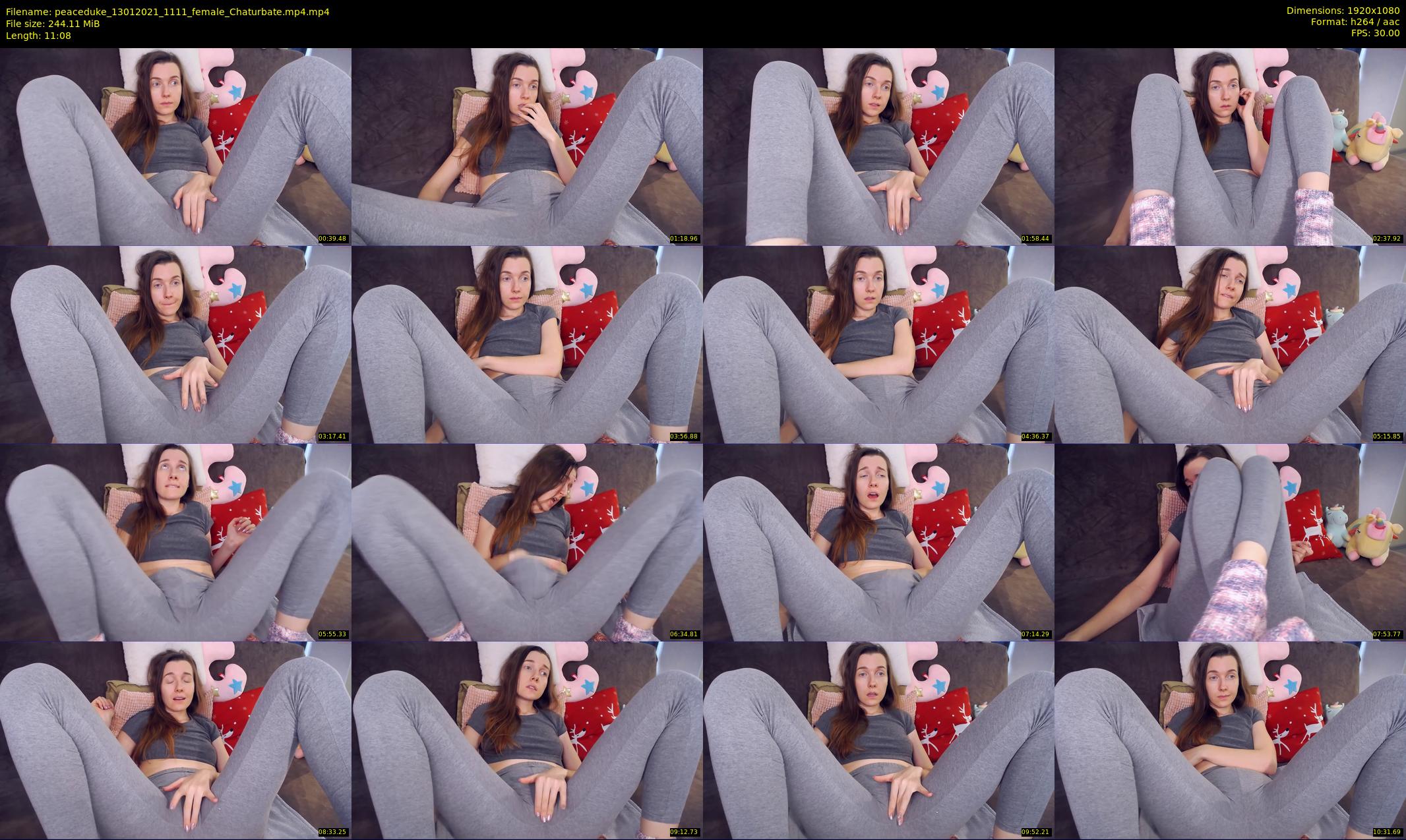 peaceduke — 12 minute Chaturbate female cam show recording, 1080p, Jan 13, 2021