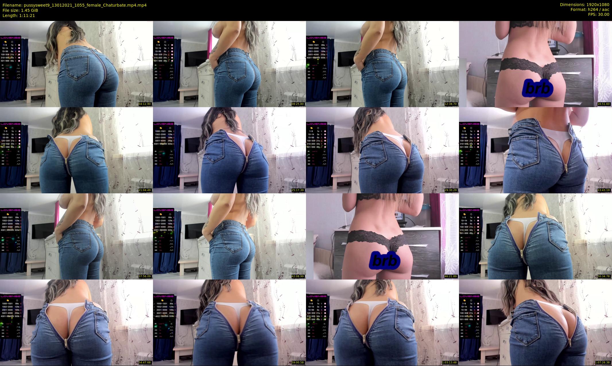 pussysweet9 — 72 minute Chaturbate female cam show recording, 1080p, Jan 13, 2021