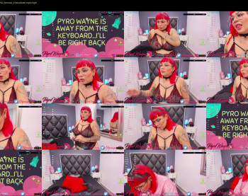 pyrowayne — 58 minute Chaturbate female cam show recording, 720p, Jan 13, 2021