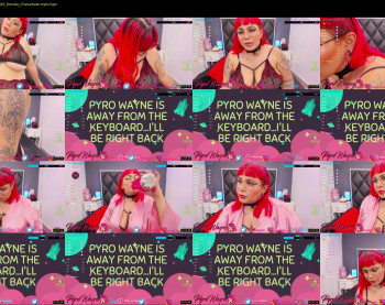 pyrowayne — 42 minute Chaturbate female cam show recording, 720p, Jan 14, 2021