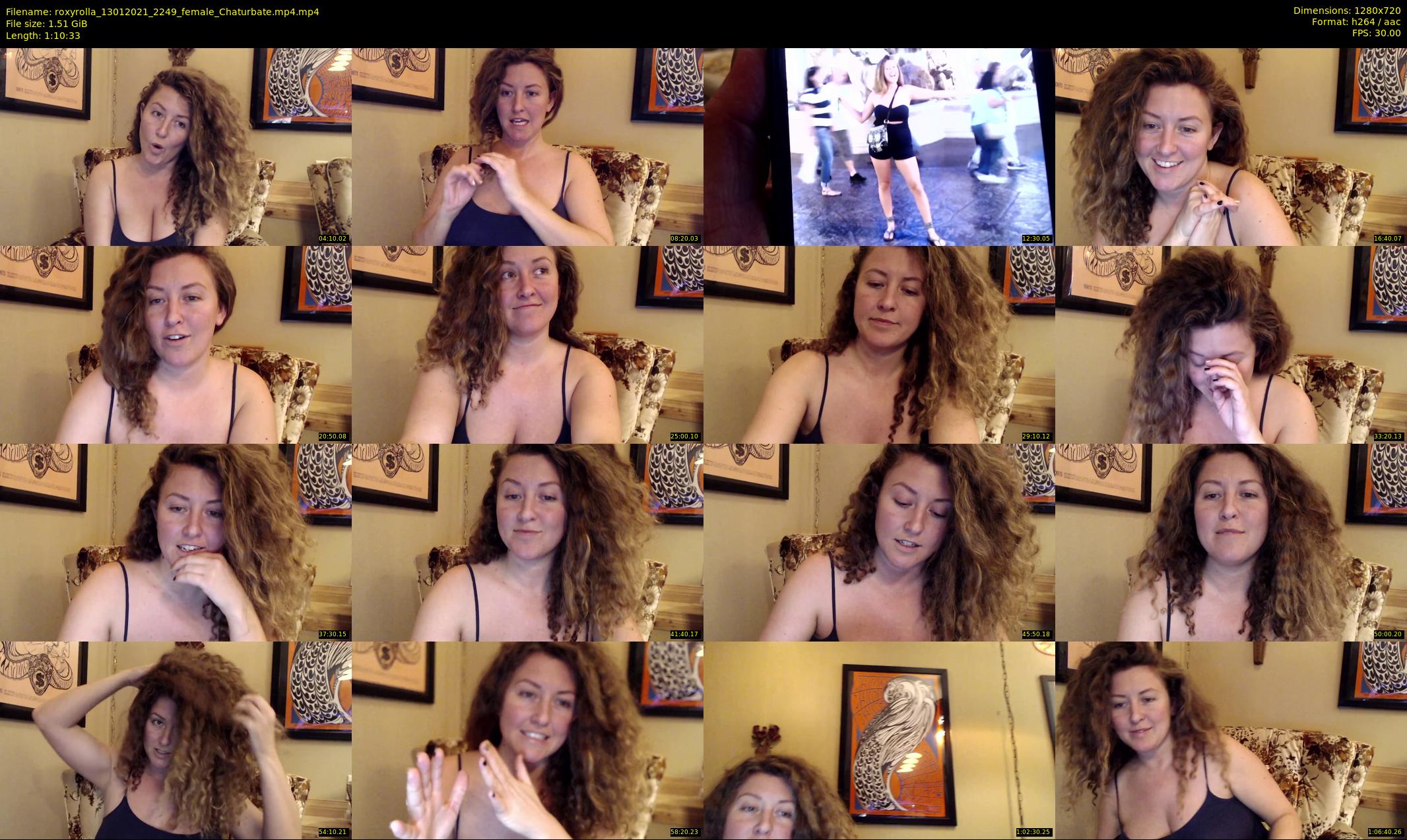 roxyrolla — 71 minute Chaturbate female cam show recording, 720p, Jan 13, 2021
