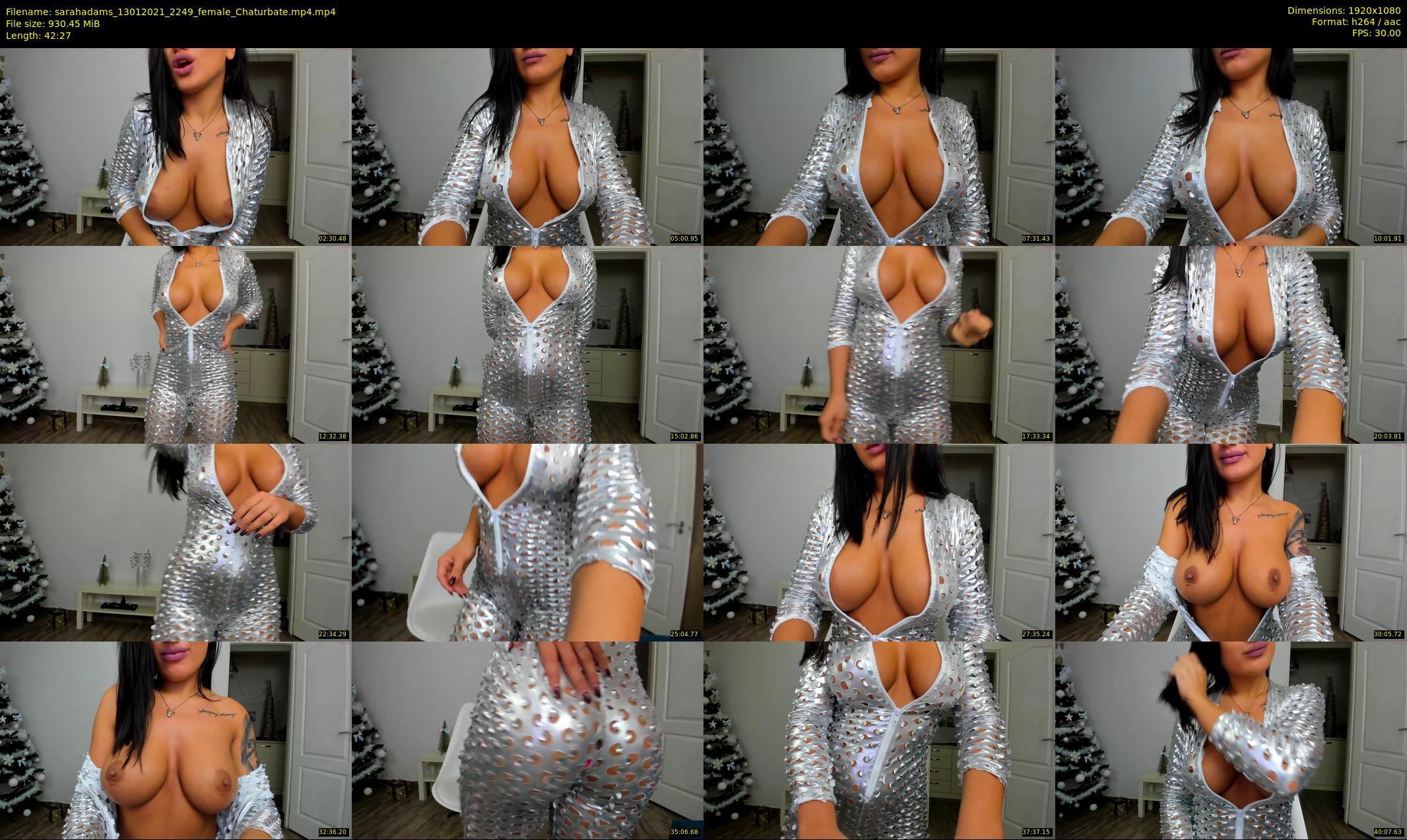 sarahadams — 43 minute Chaturbate female cam show recording, 1080p, Jan 13, 2021