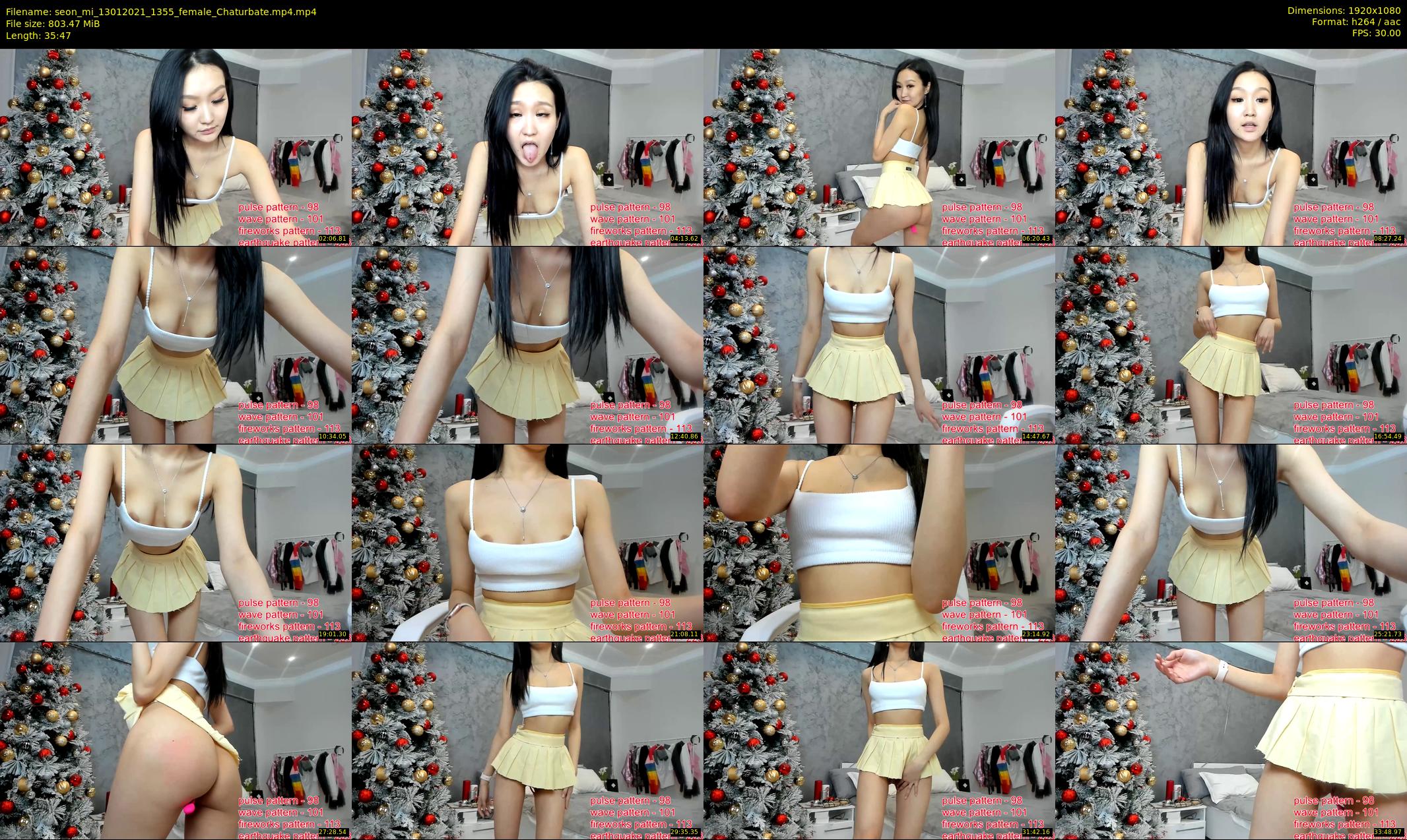 seon_mi — 36 minute Chaturbate female cam show recording, 1080p, Jan 13, 2021
