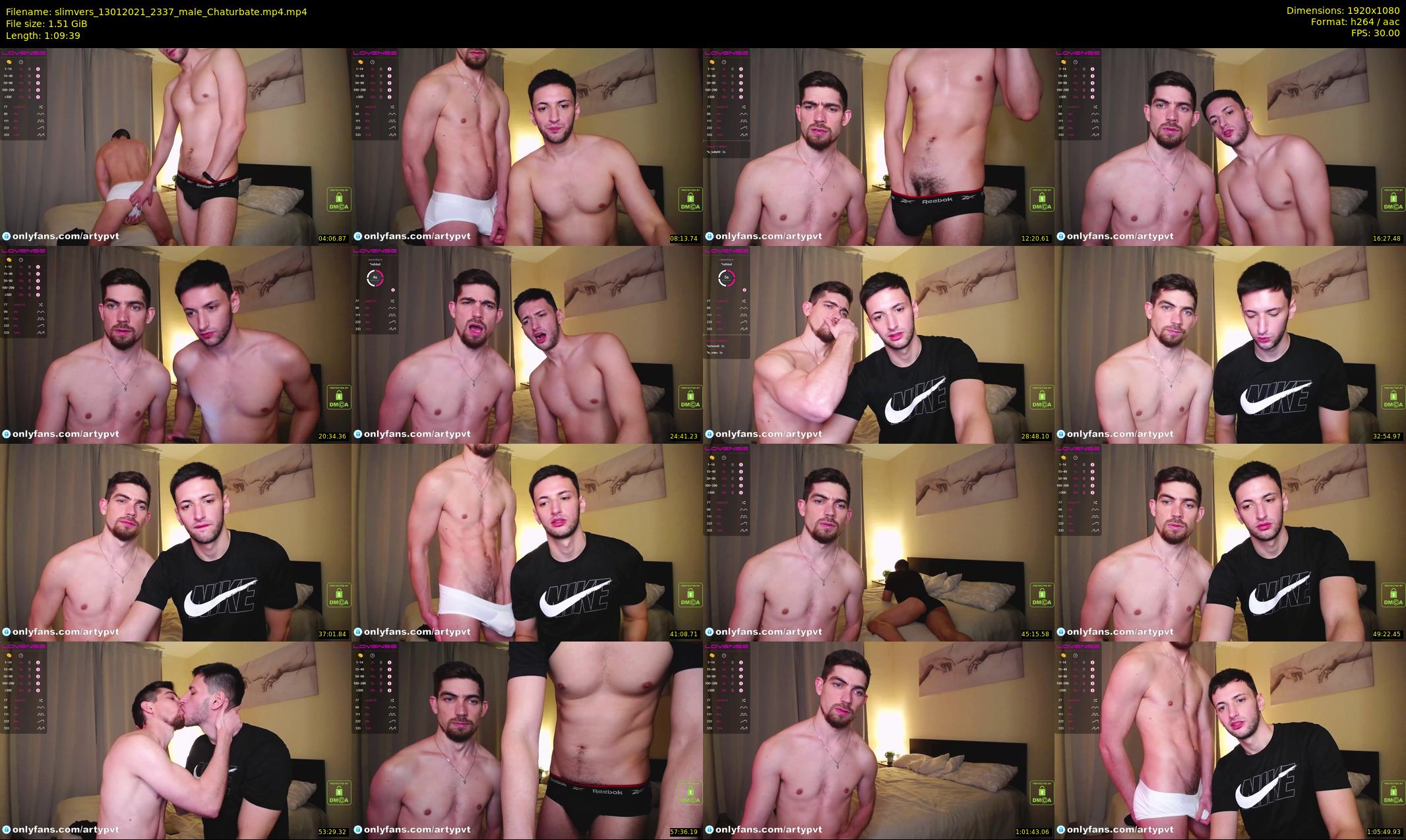 slimvers — 70 minute Chaturbate male cam show recording, 1080p, Jan 13, 2021