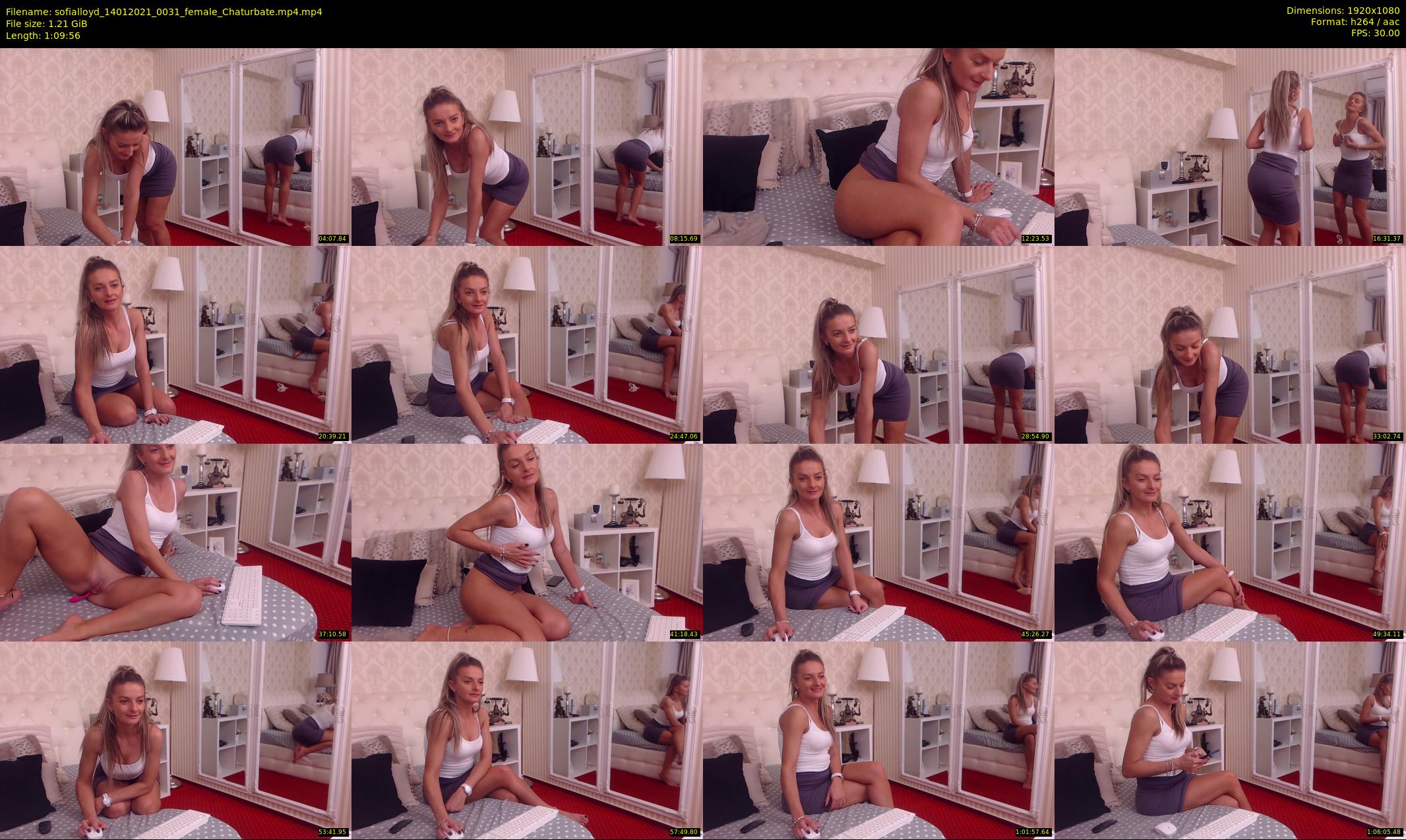 sofialloyd — 70 minute Chaturbate female cam show recording, 1080p, Jan 14, 2021