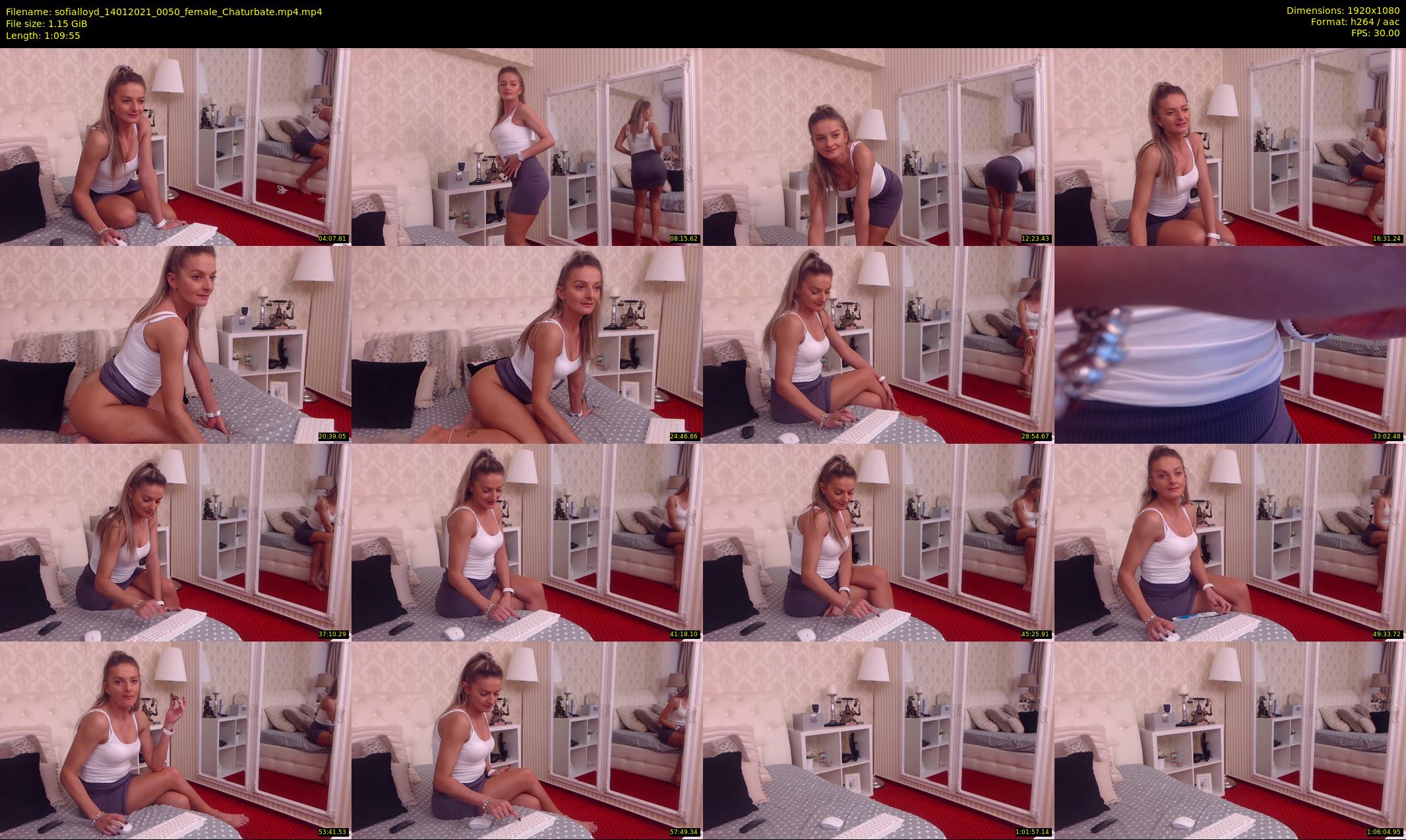sofialloyd — 70 minute Chaturbate female cam show recording, 1080p, Jan 14, 2021