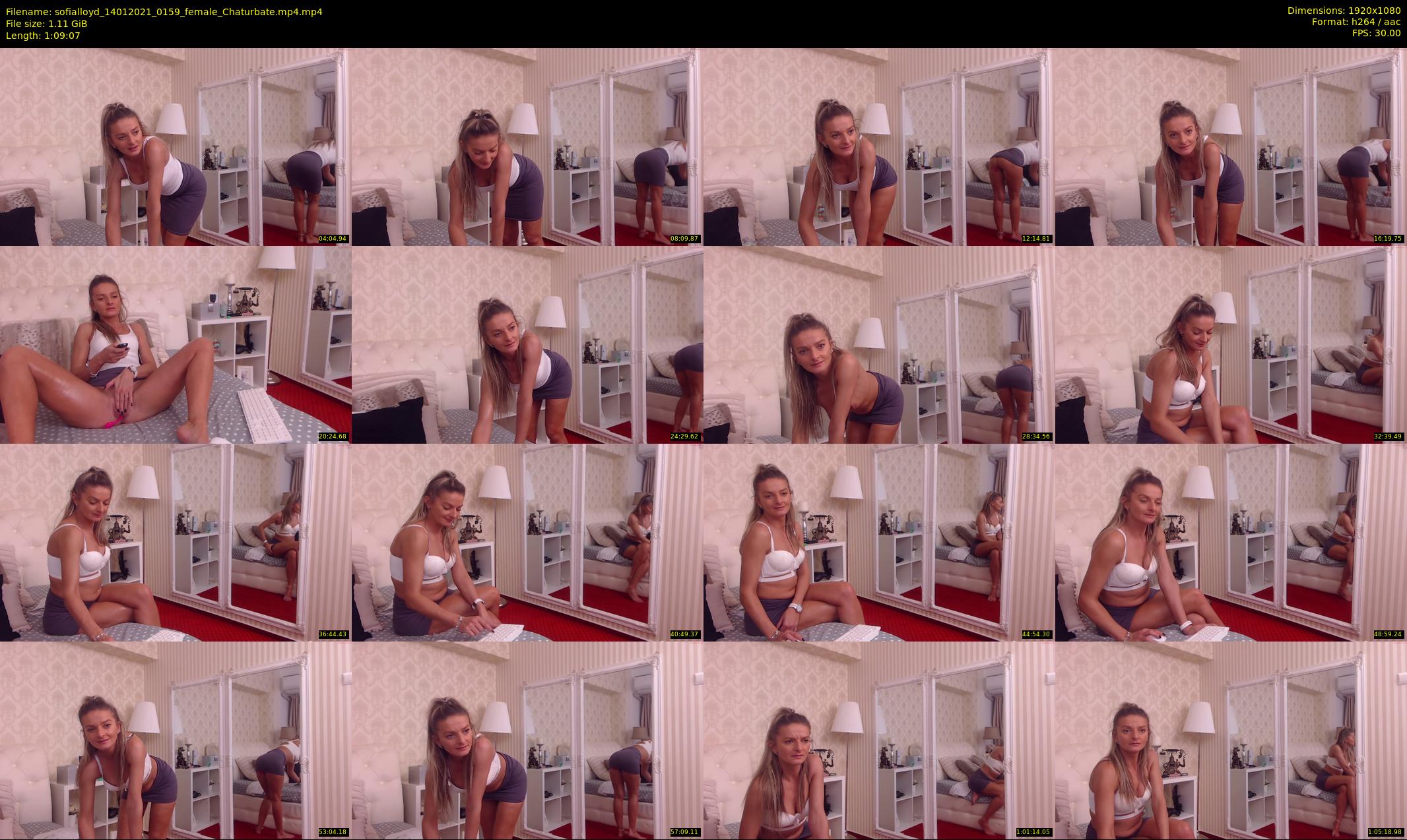 sofialloyd — 70 minute Chaturbate female cam show recording, 1080p, Jan 14, 2021