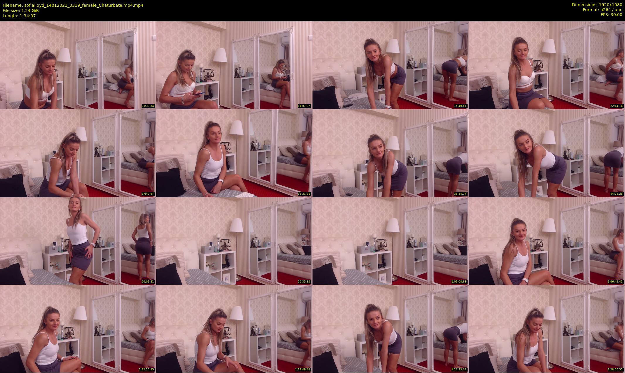 sofialloyd — 95 minute Chaturbate female cam show recording, 1080p, Jan 14, 2021