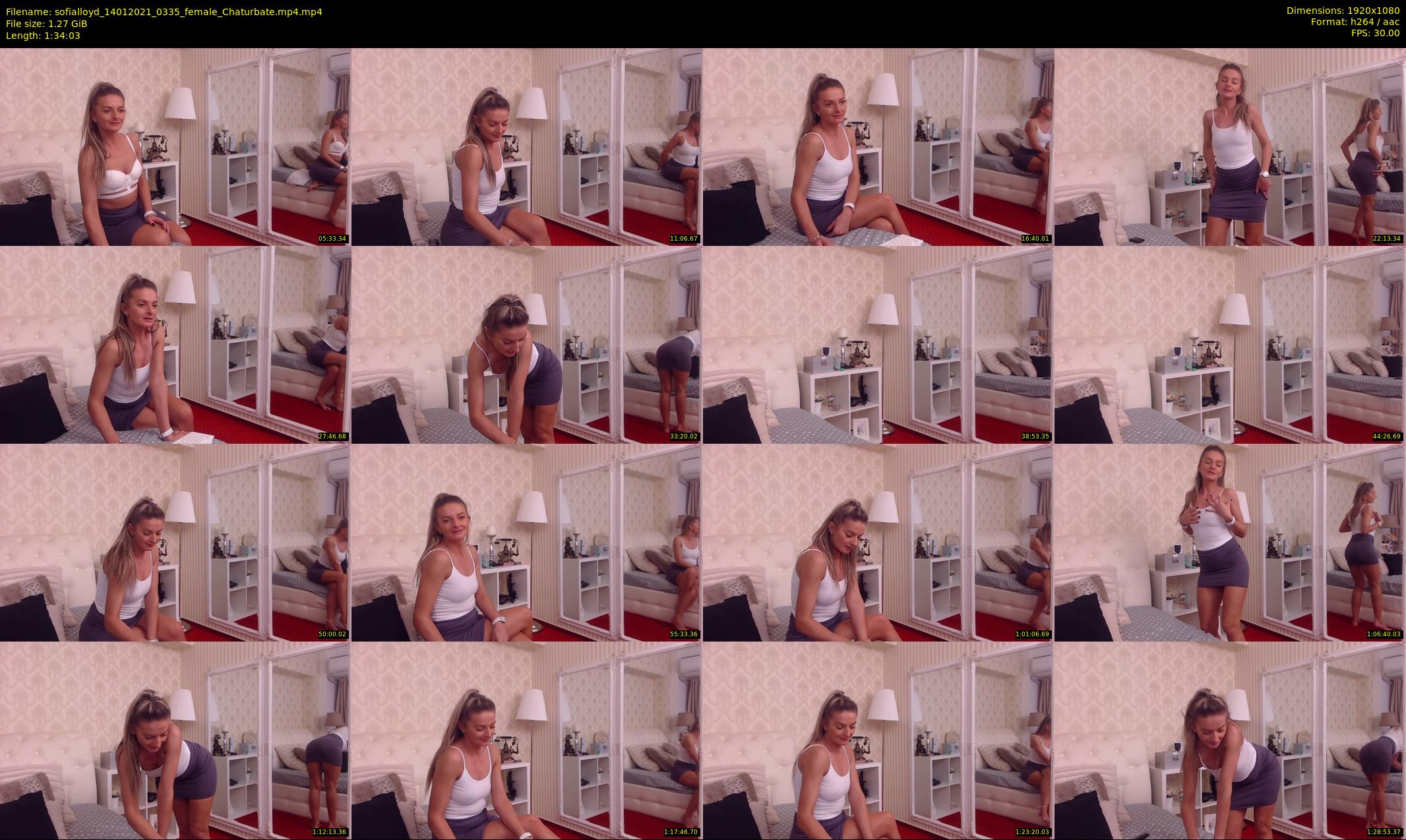 sofialloyd — 95 minute Chaturbate female cam show recording, 1080p, Jan 14, 2021