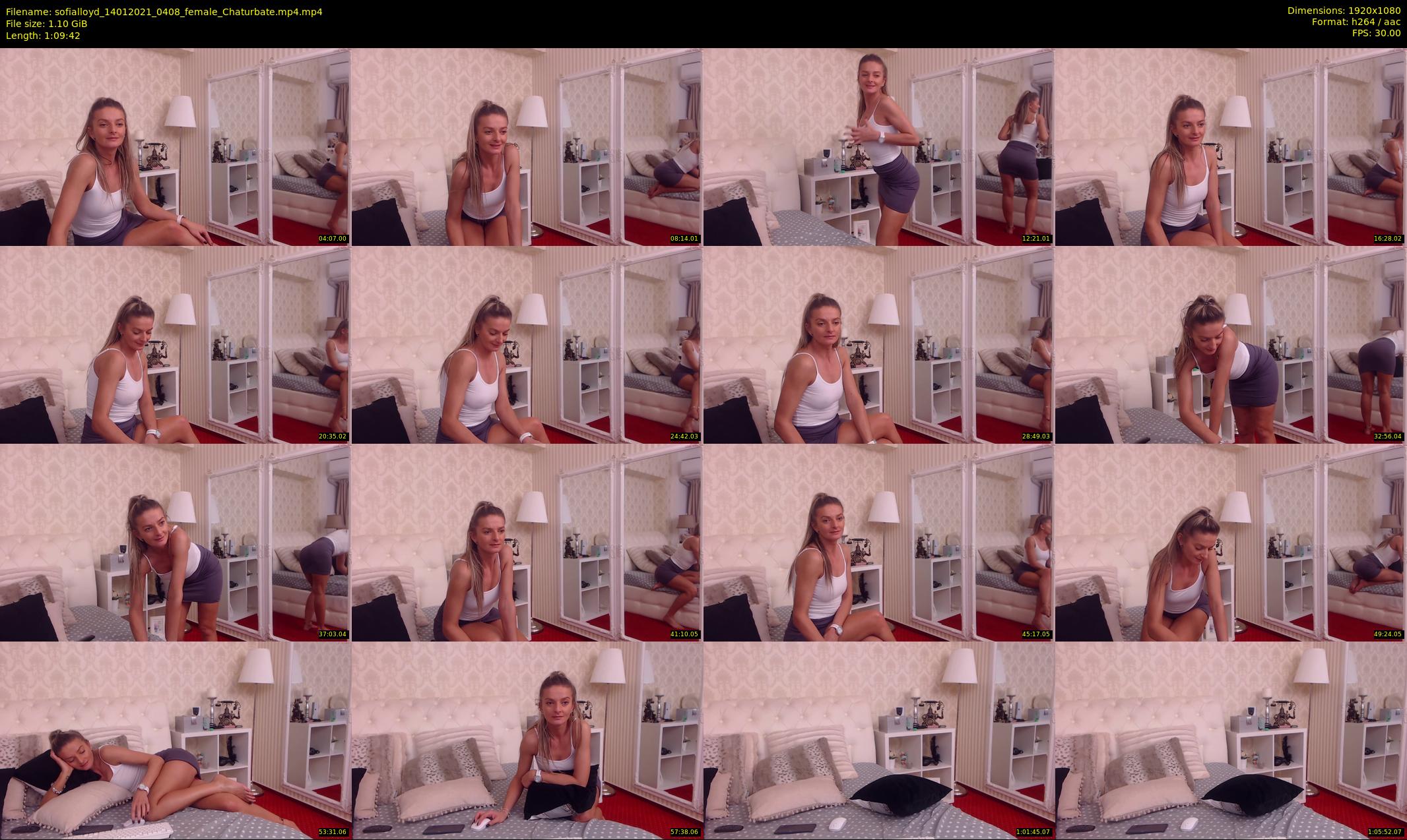 sofialloyd — 70 minute Chaturbate female cam show recording, 1080p, Jan 14, 2021