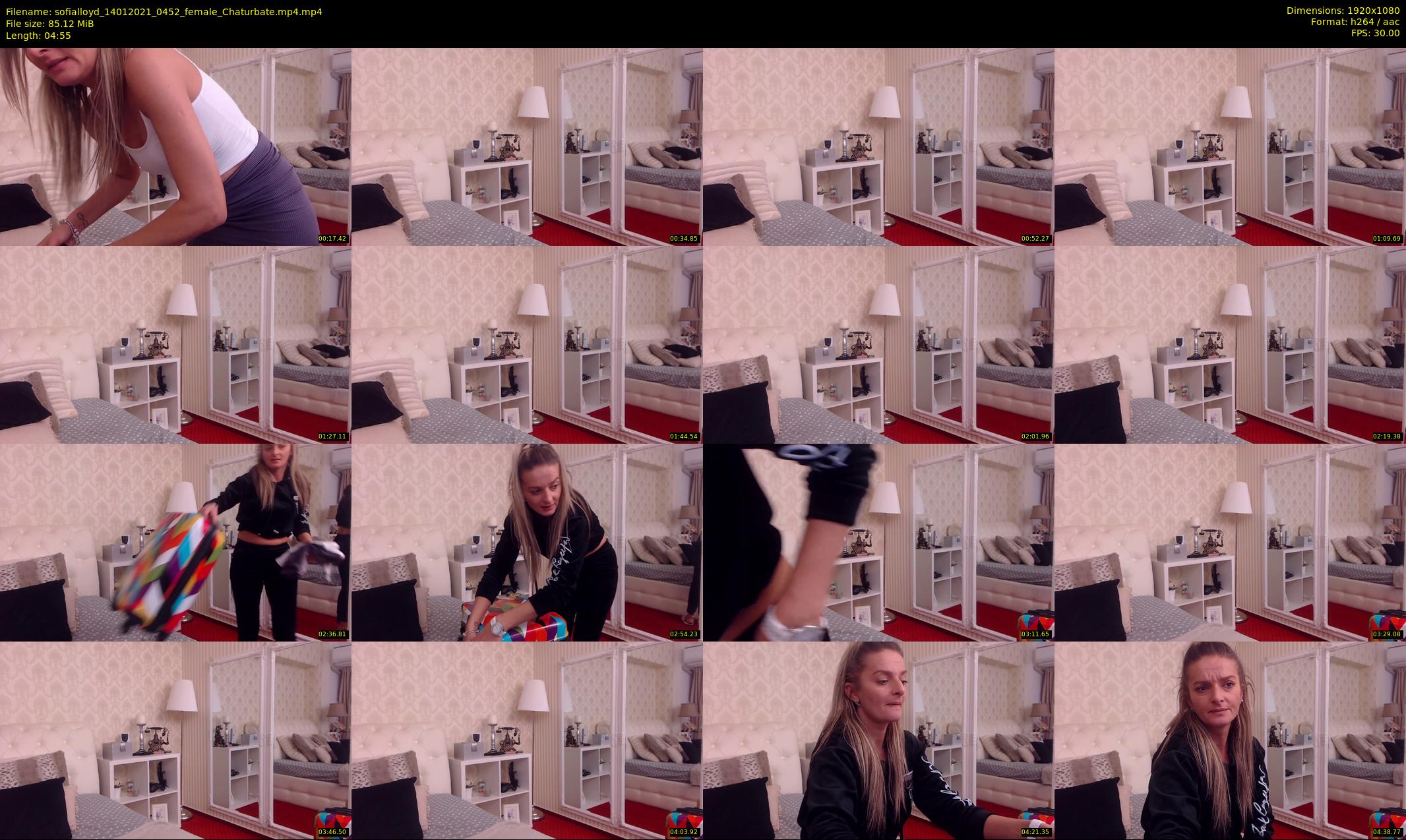 sofialloyd — 5 minute Chaturbate female cam show recording, 1080p, Jan 14, 2021