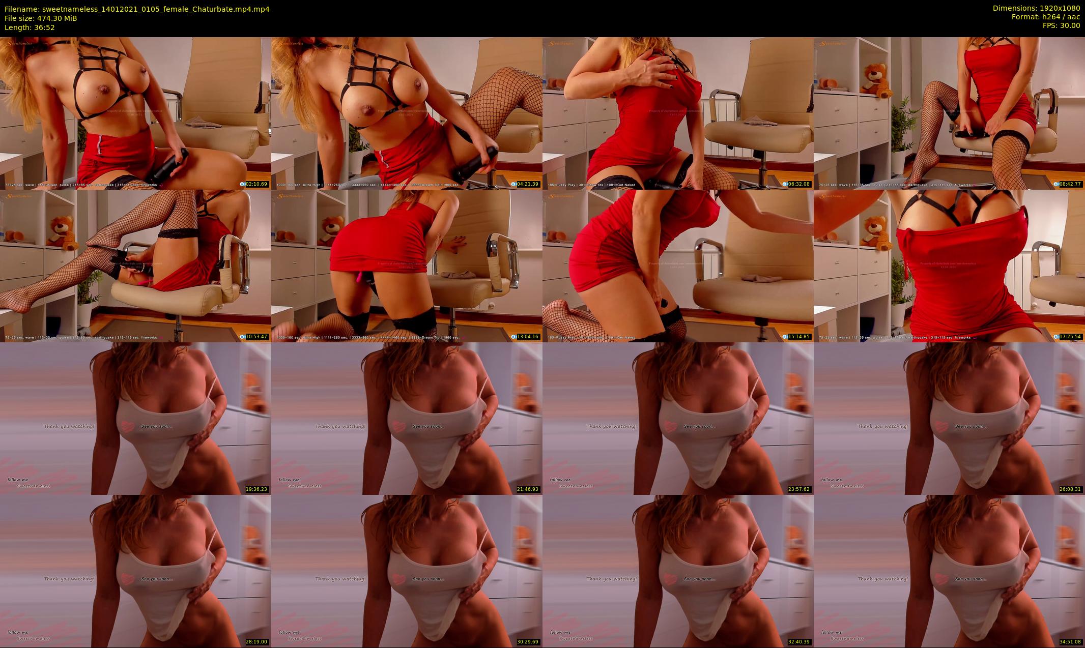 sweetnameless — 37 minute Chaturbate couple cam show recording, 1080p, Jan 14, 2021