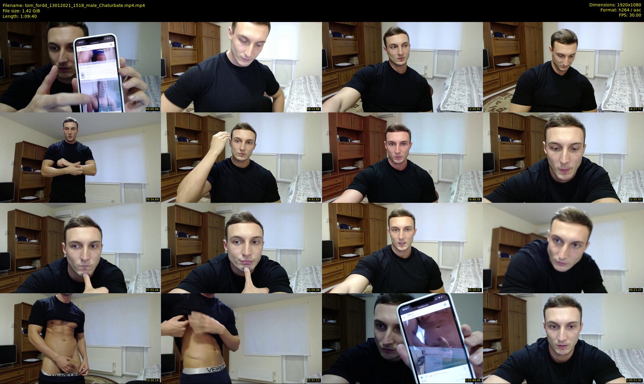tom_fordd — 70 minute Chaturbate male cam show recording, 1080p, Jan 13, 2021
