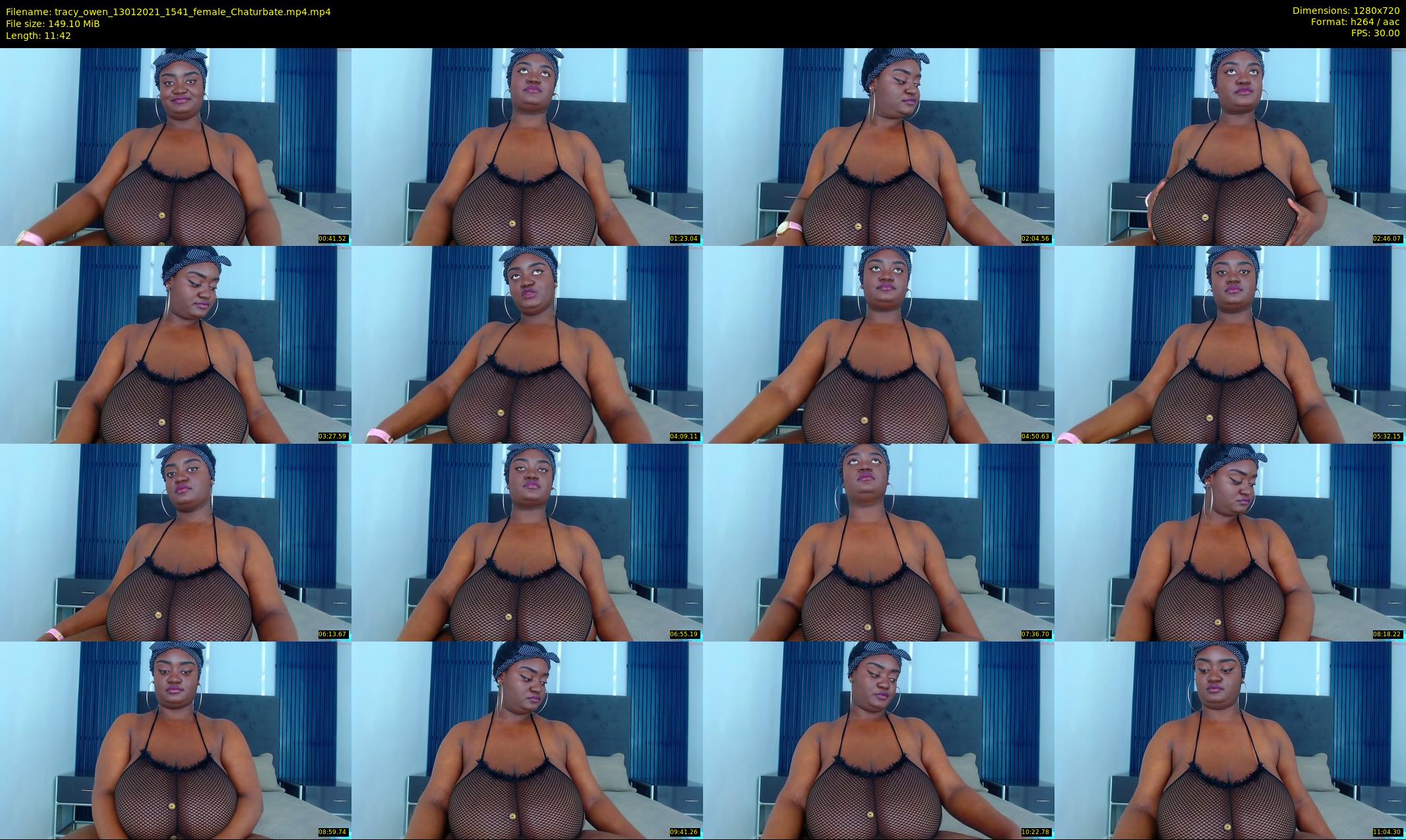 tracy_owen — 12 minute Chaturbate female cam show recording, 720p, Jan 13, 2021