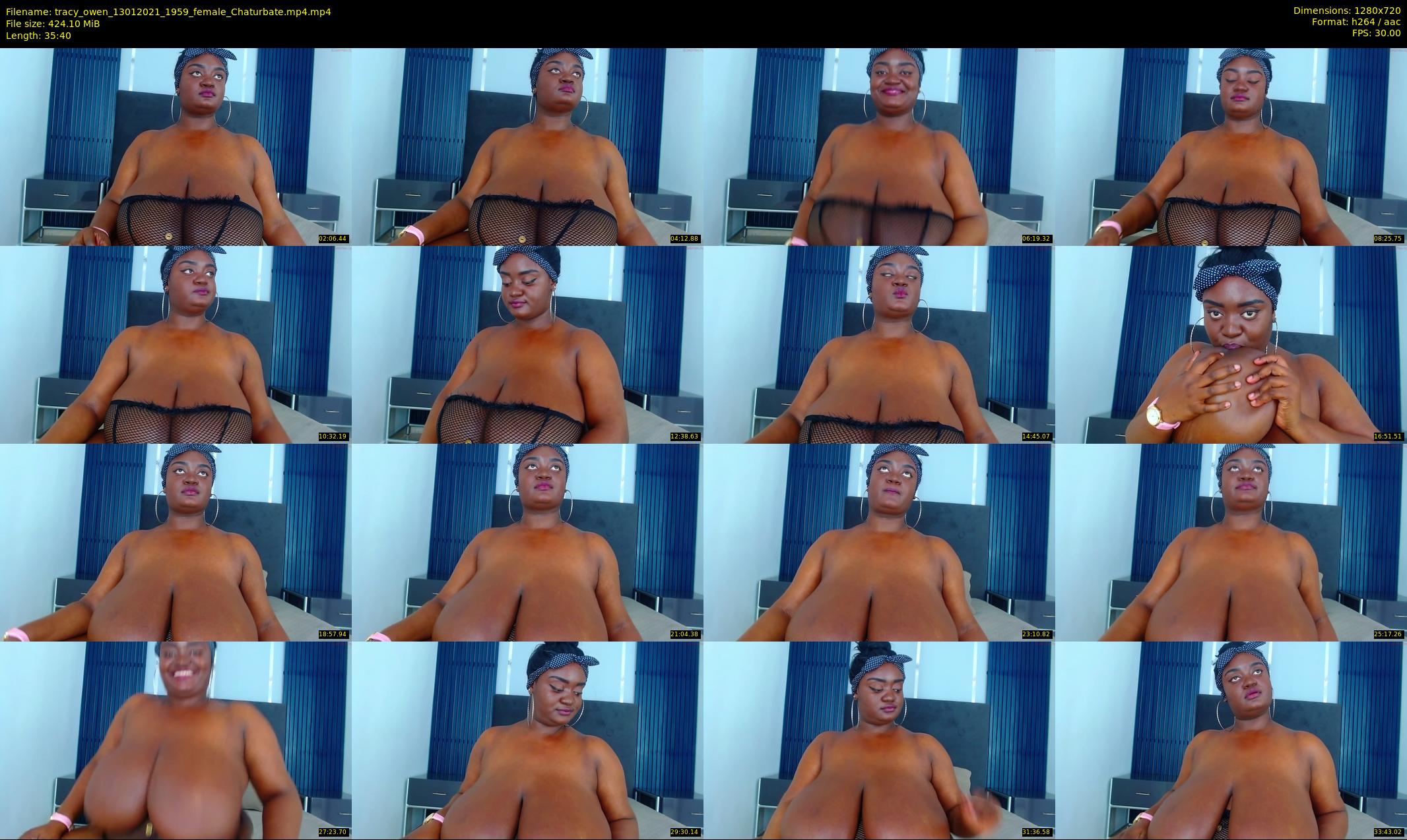 tracy_owen — 36 minute Chaturbate female cam show recording, 720p, Jan 13, 2021
