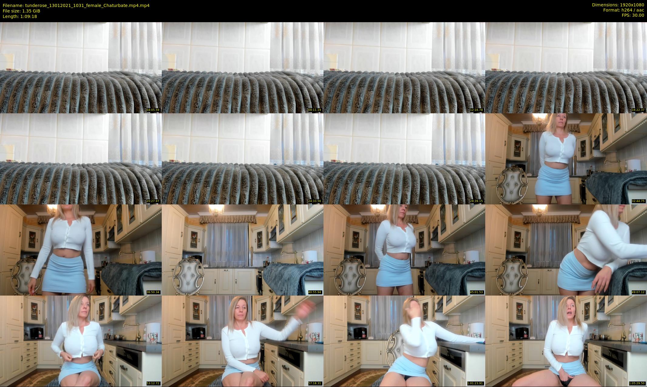 tunderose — 70 minute Chaturbate female cam show recording, 1080p, Jan 13, 2021