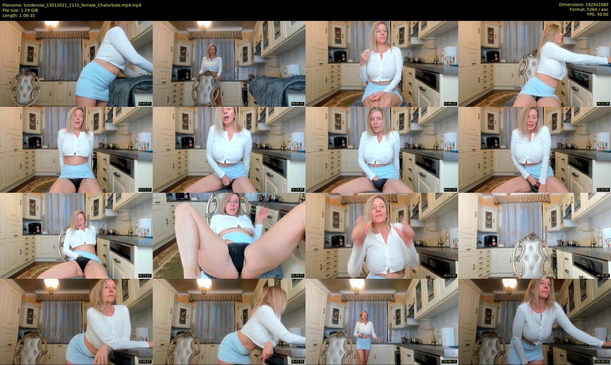 tunderose — 69 minute Chaturbate female cam show recording, 1080p, Jan 13, 2021