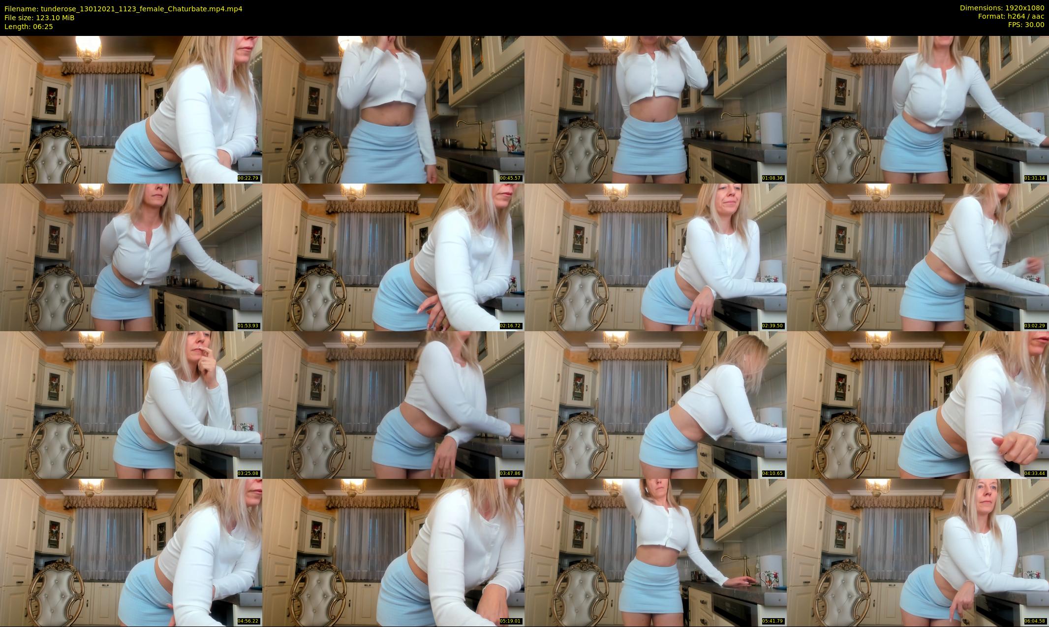 tunderose — 7 minute Chaturbate female cam show recording, 1080p, Jan 13, 2021