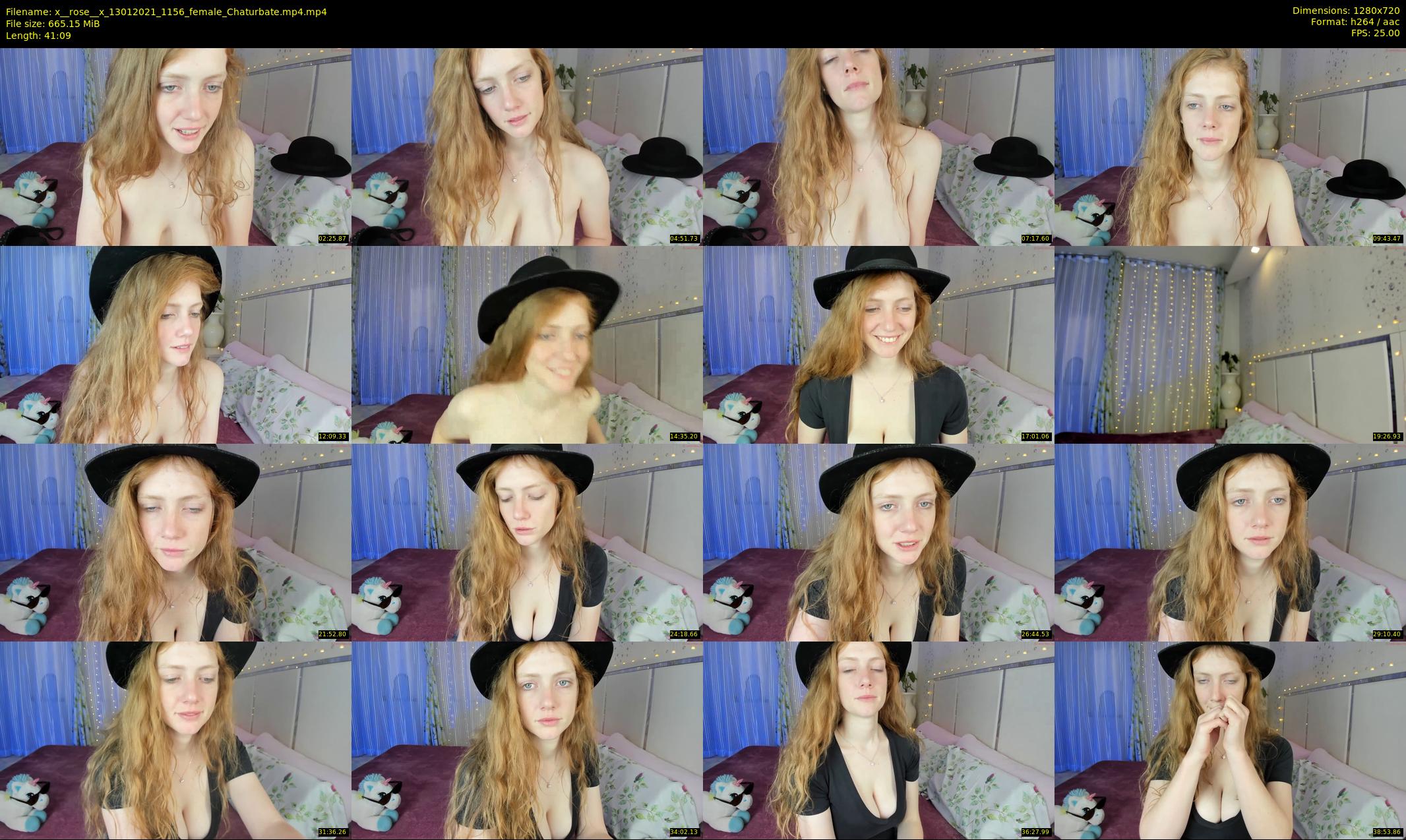 x__rose__x — 42 minute Chaturbate female cam show recording, 720p, Jan 13, 2021