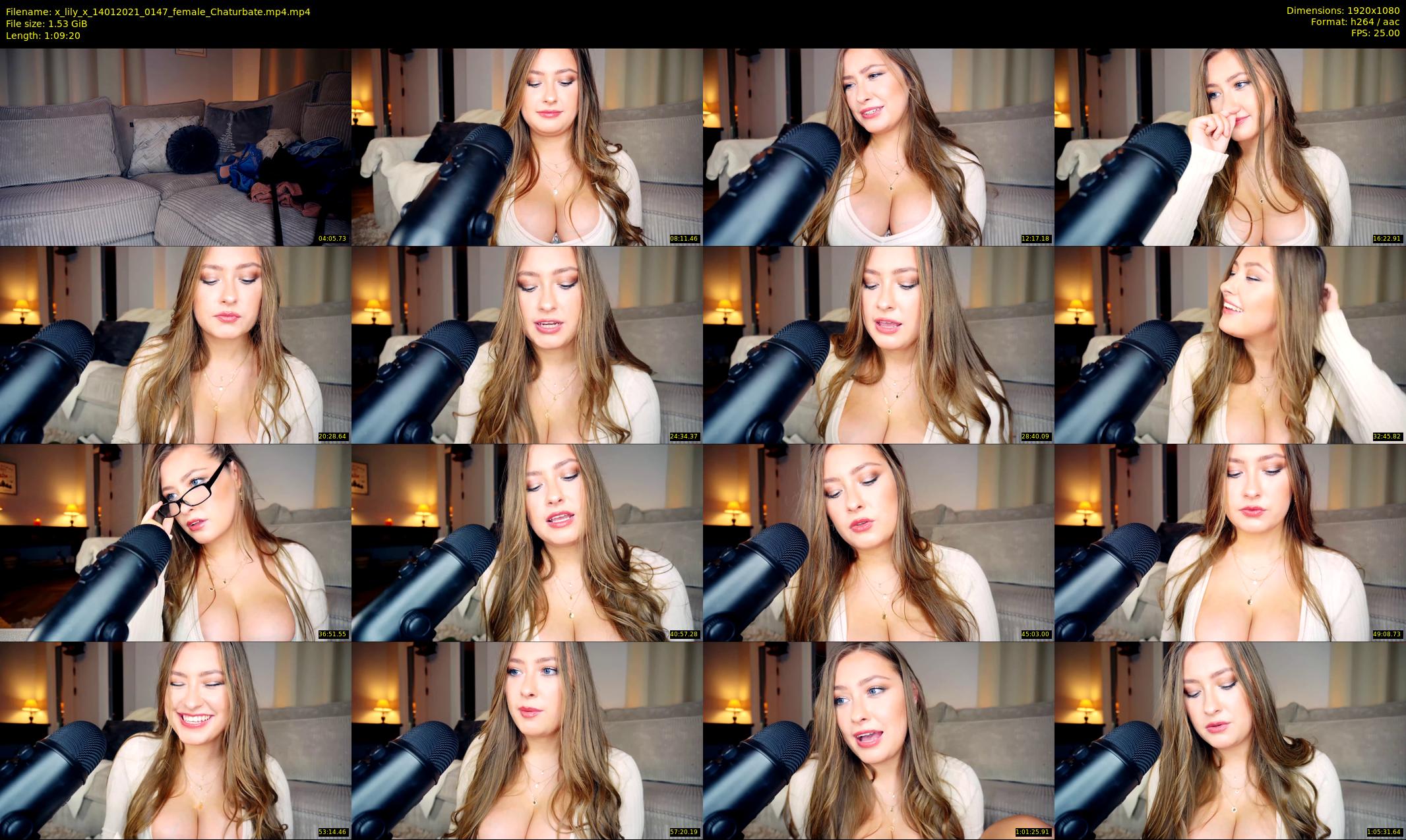 x_lily_x — 70 minute Chaturbate female cam show recording, 1080p, Jan 14, 2021