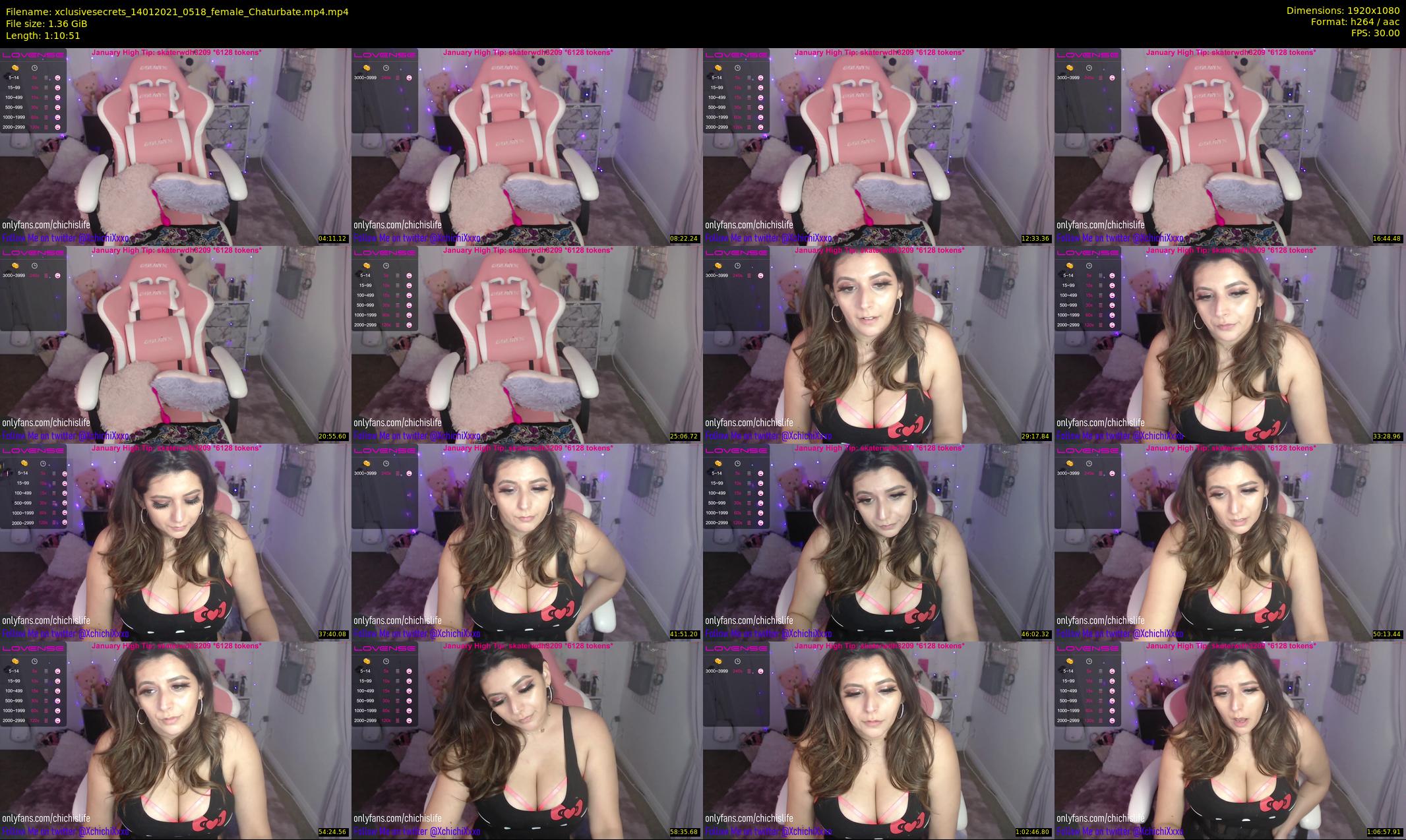 xclusivesecrets — 71 minute Chaturbate female cam show recording, 1080p, Jan 14, 2021