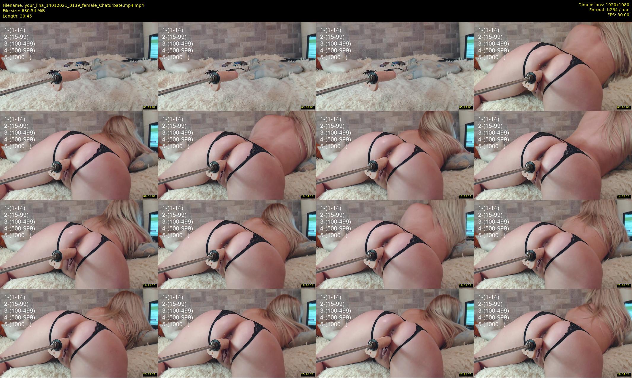 your_lina — 31 minute Chaturbate female cam show recording, 1080p, Jan 14, 2021