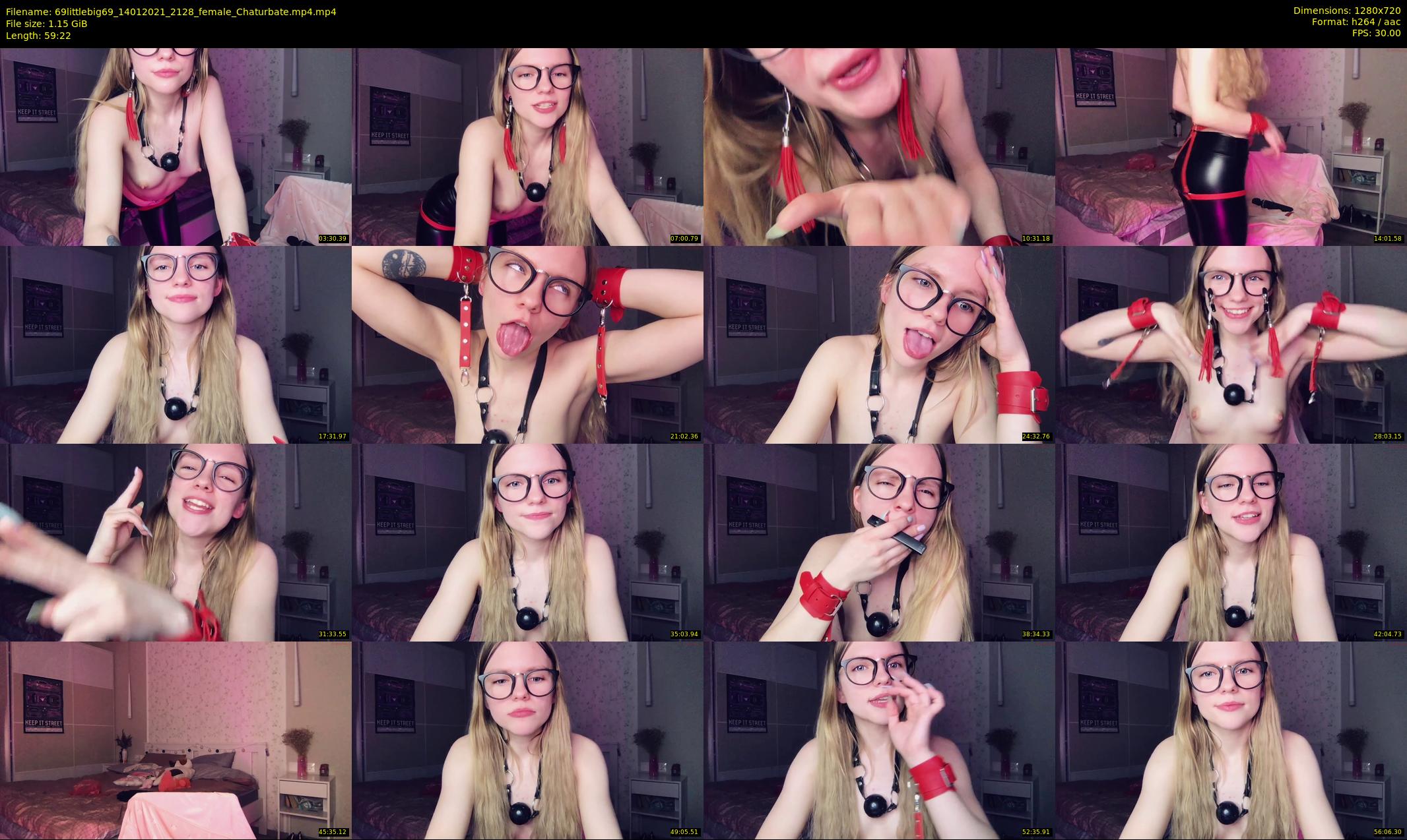 69littlebig69 — 60 minute Chaturbate couple cam show recording, 720p, Jan 14, 2021
