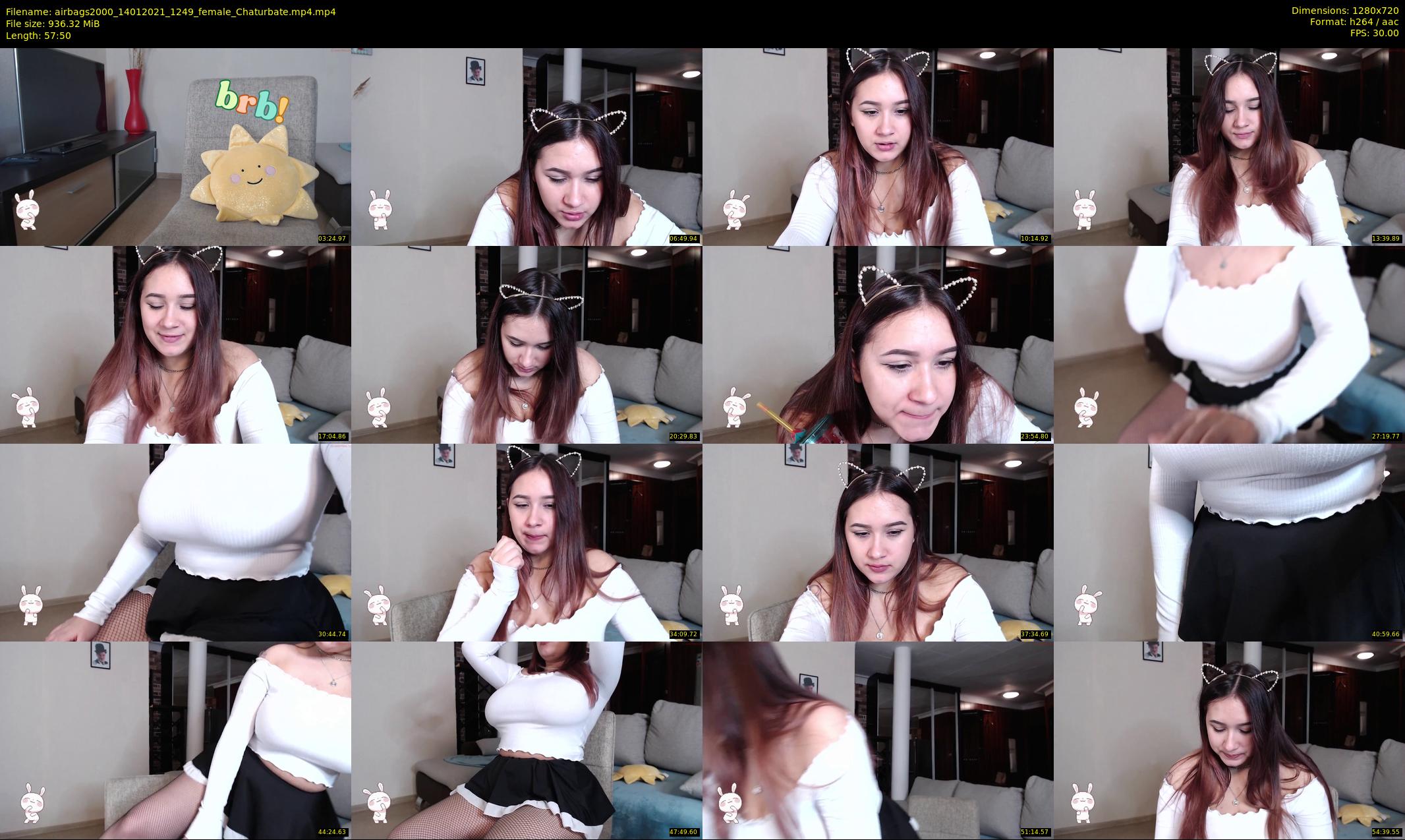 airbags2000 — 58 minute Chaturbate female cam show recording, 720p, Jan 14, 2021