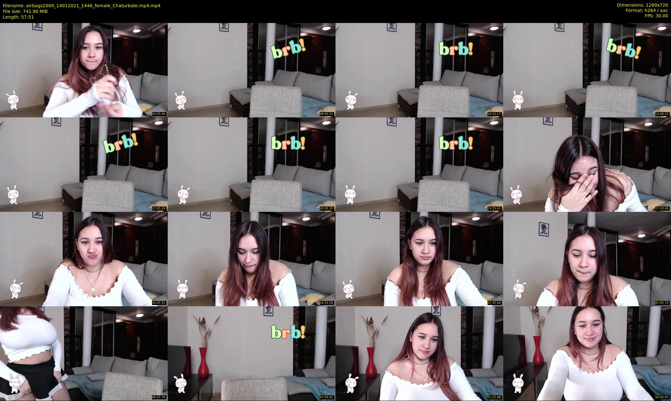 airbags2000 — 58 minute Chaturbate female cam show recording, 720p, Jan 14, 2021