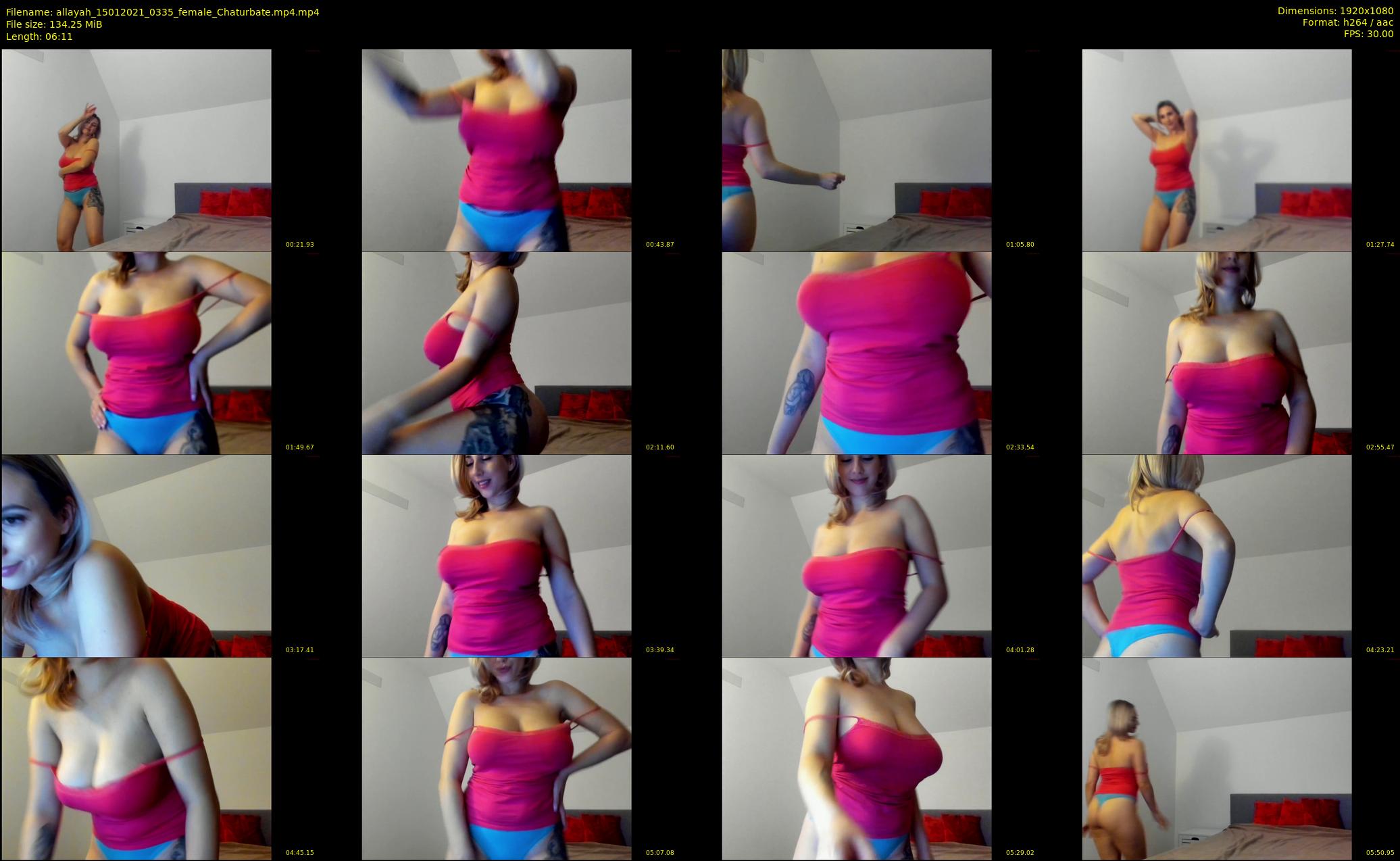 allayah — 7 minute Chaturbate female cam show recording, 1080p, Jan 15, 2021