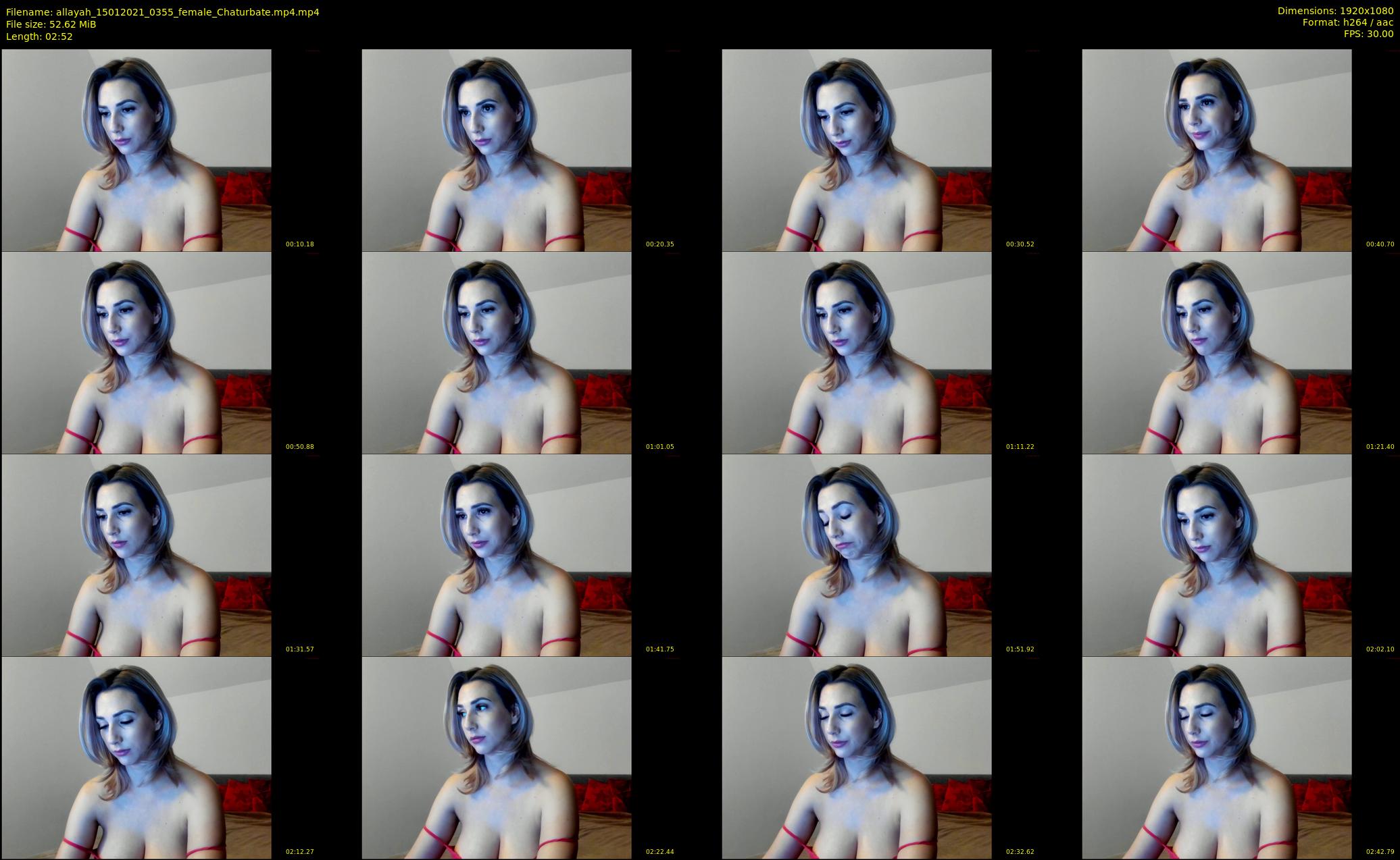 allayah — 3 minute Chaturbate female cam show recording, 1080p, Jan 15, 2021